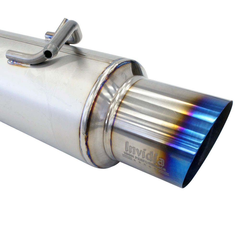 Invidia Titan G5 Titanium N1 Cat Back Exhaust - Mitsubishi Evo X CZ4A