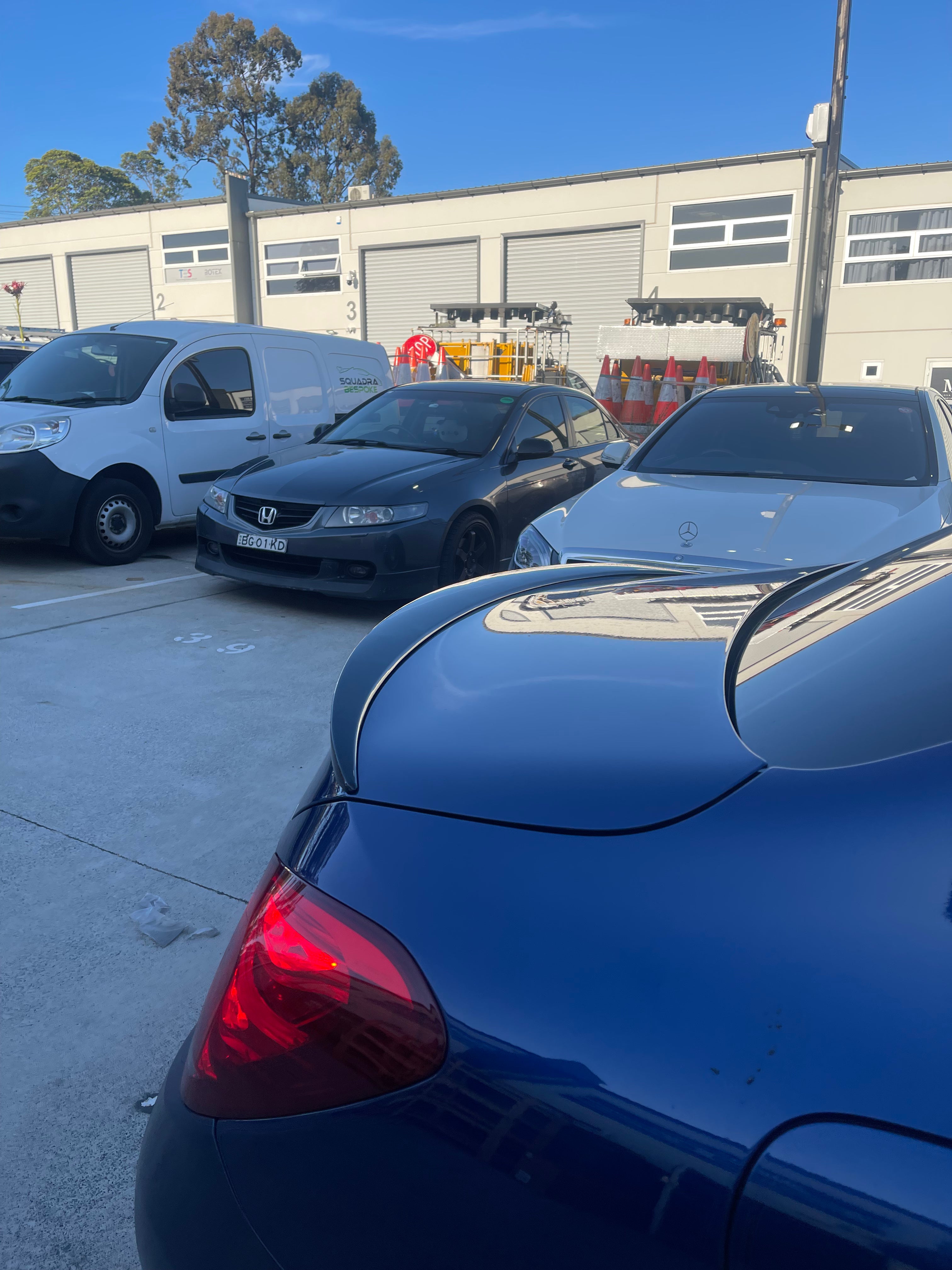 Mercedes Benz C Class W205 AMG Style ABS Spoiler (Gloss Black)