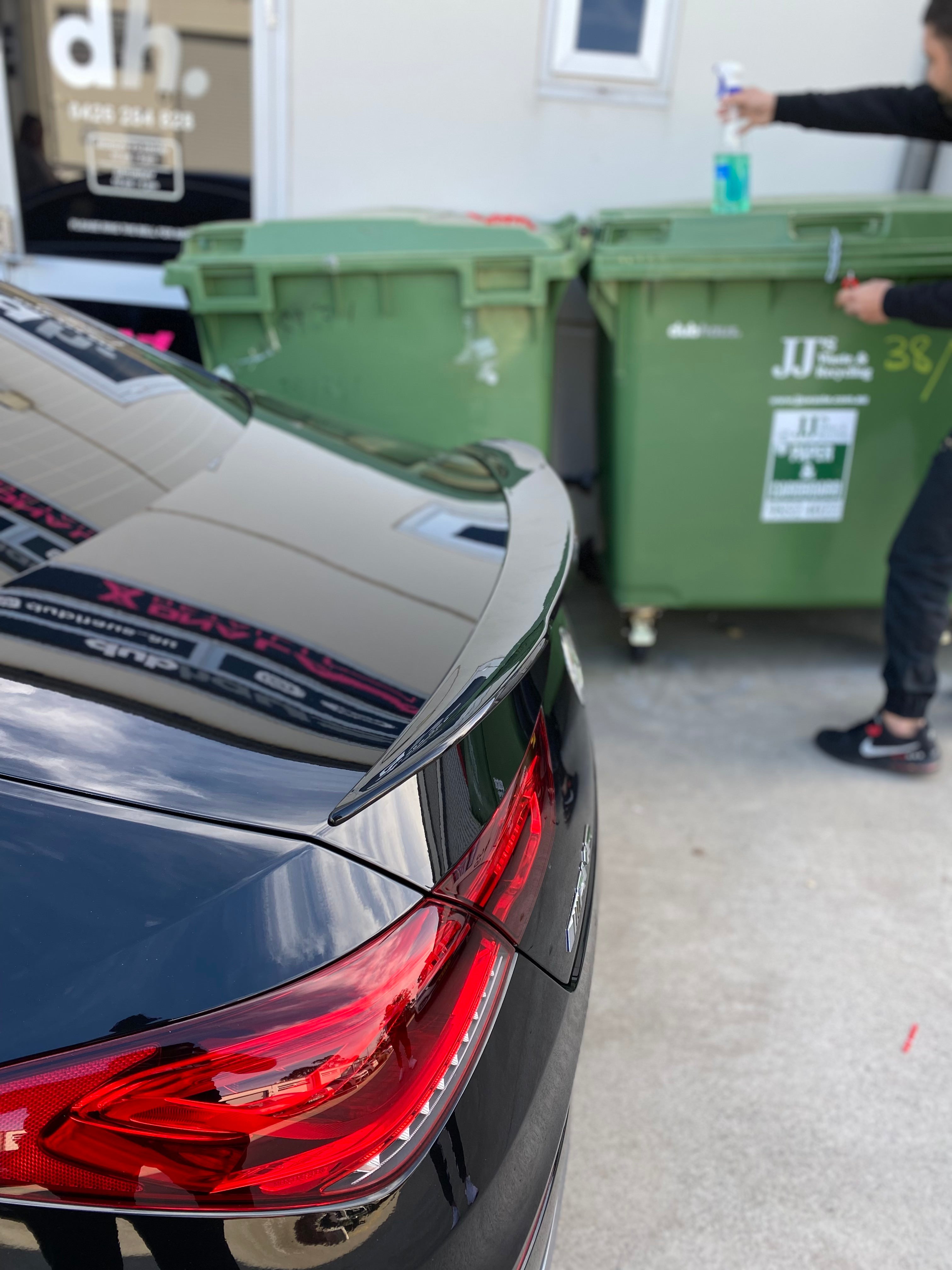 Mercedes Benz CLA C118 AMG Style ABS Spoiler (Gloss Black)
