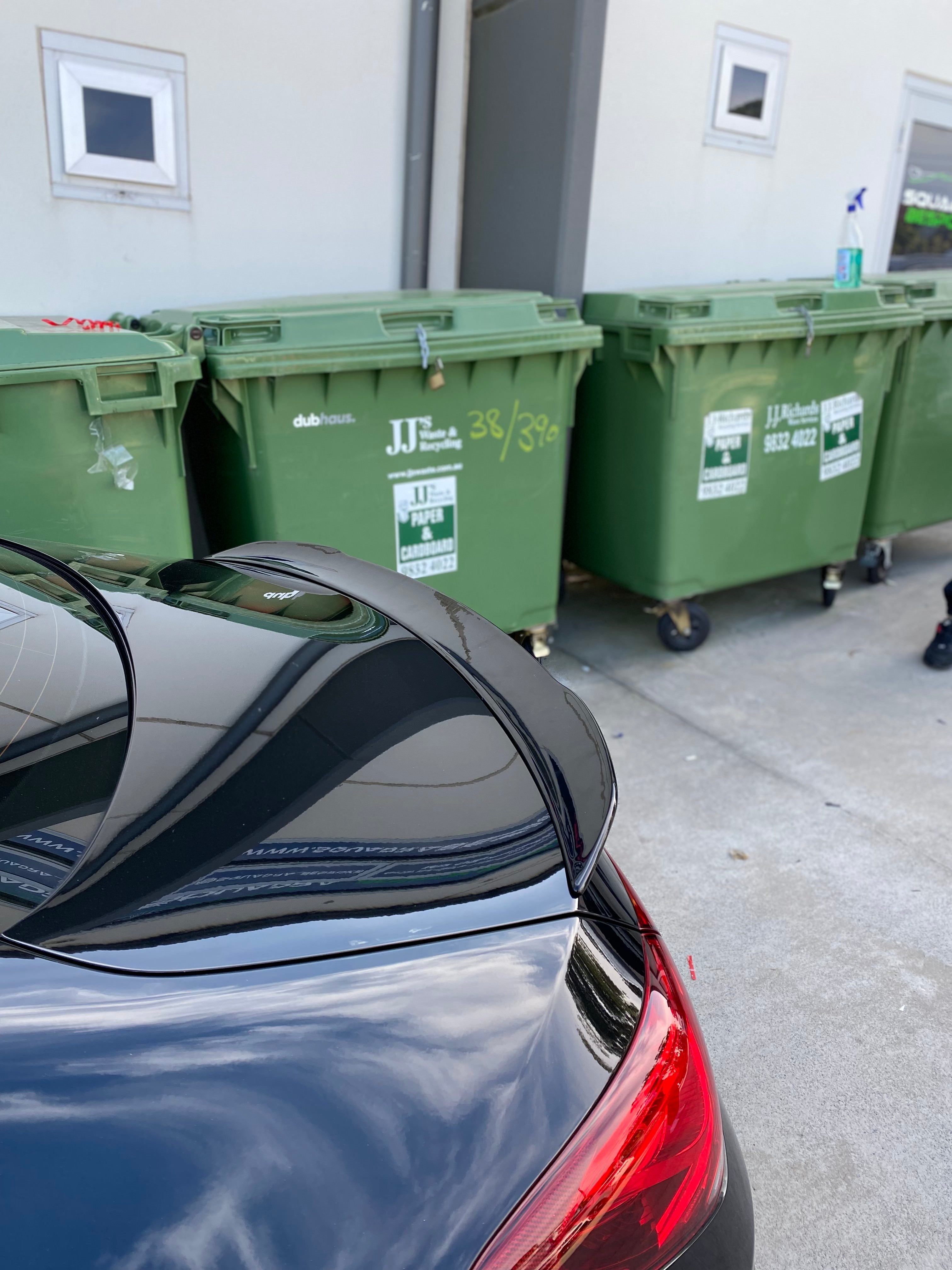 Mercedes Benz CLA C118 AMG Style ABS Spoiler (Gloss Black)