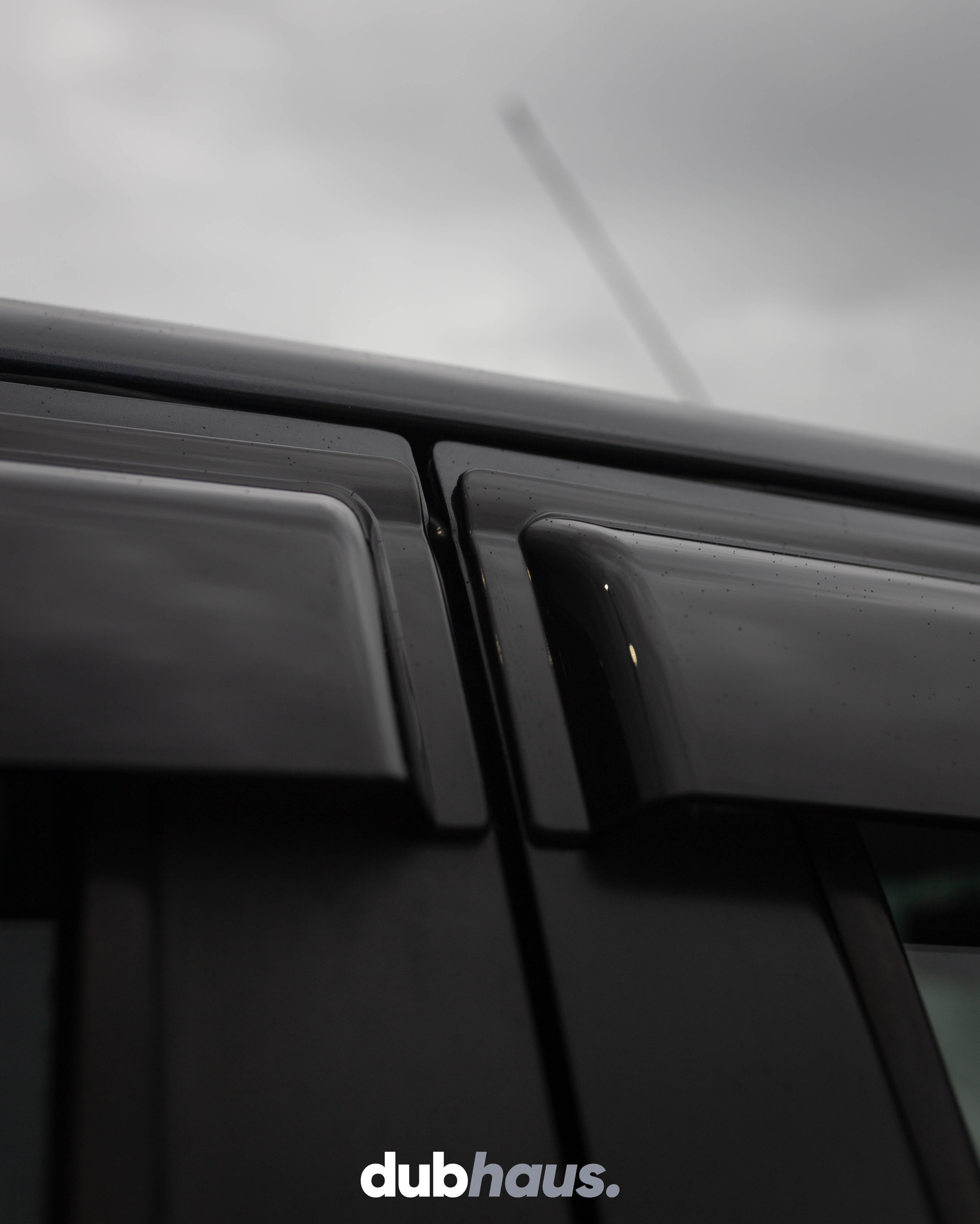 Weather Shield / Window Visor for FORD RANGER T6 T7 T8 (double cab) 2012 - 2021