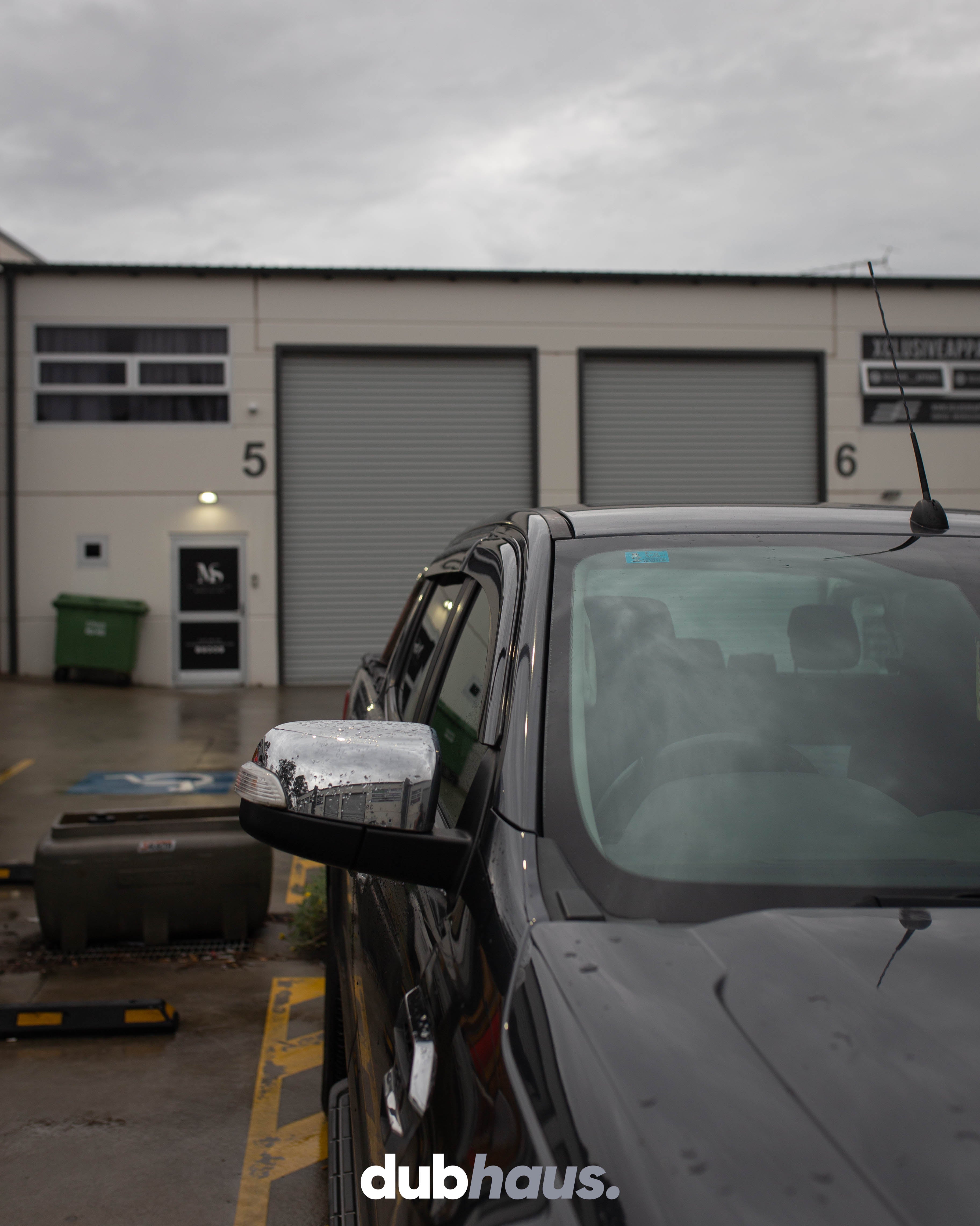 Weather Shield / Window Visor for FORD RANGER T6 T7 T8 (double cab) 2012 - 2021