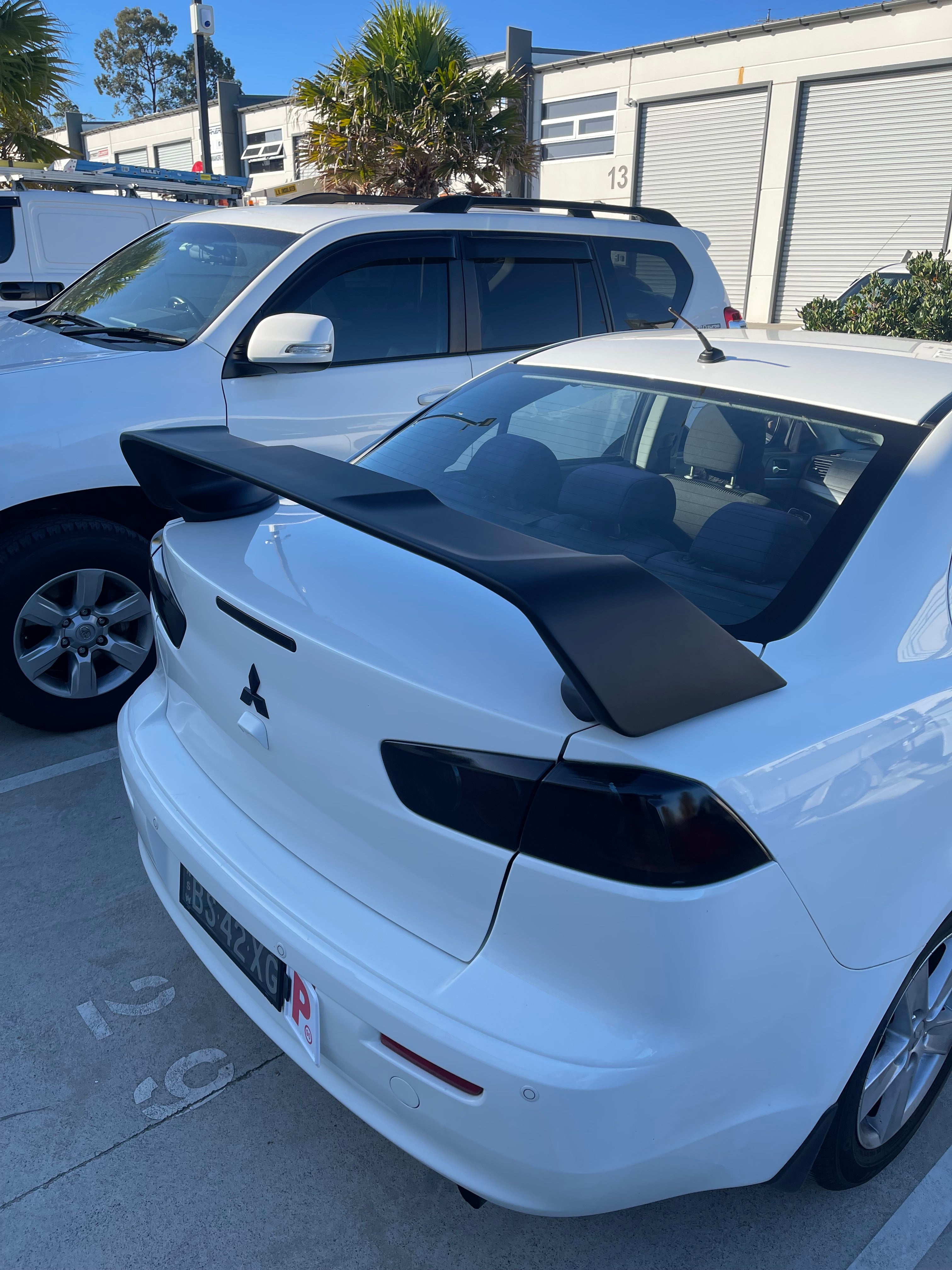 Mitsubishi Lancer CJ ES - EVO X Style Spoiler