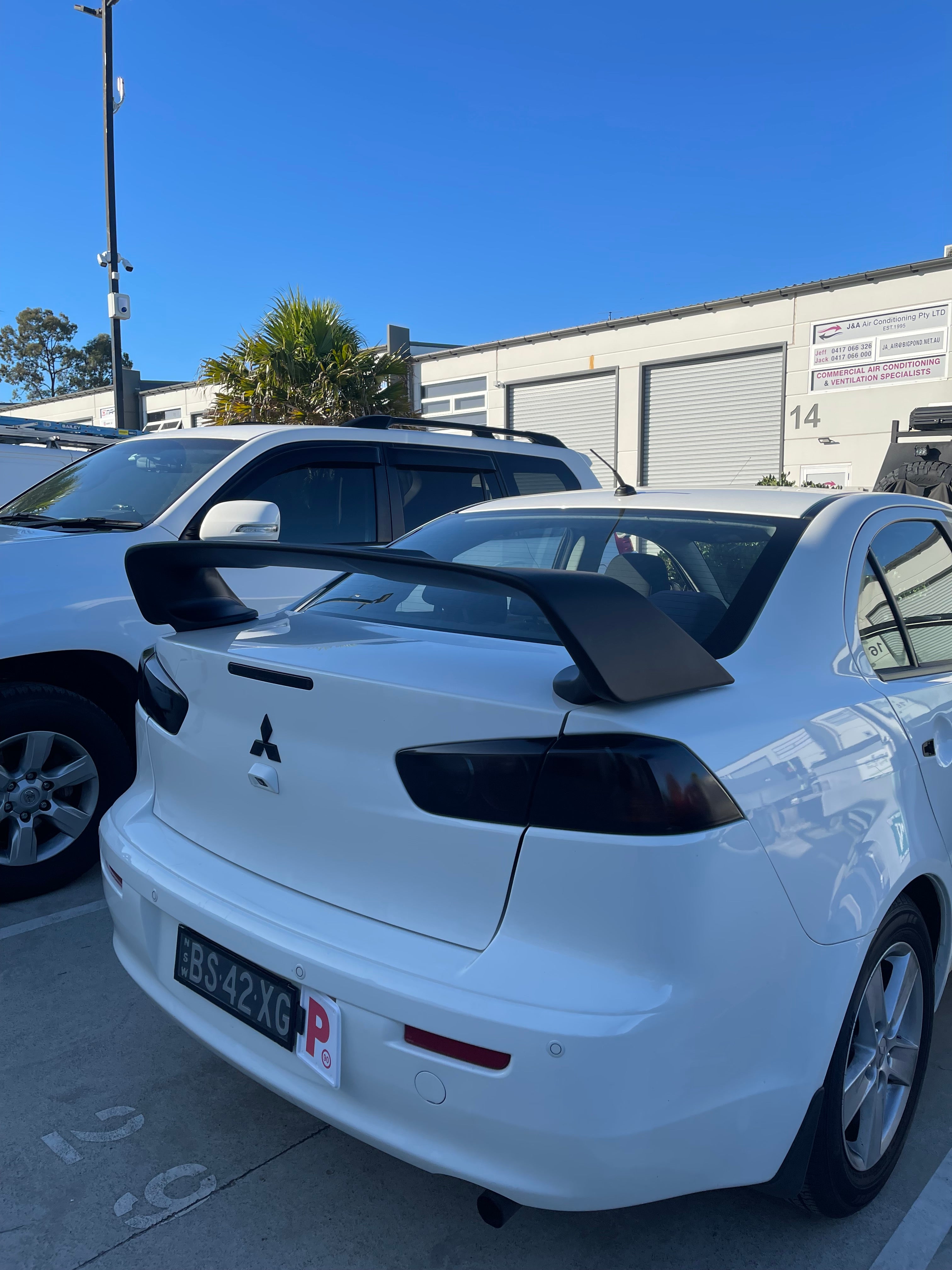 Mitsubishi Lancer CJ ES - EVO X Style Spoiler