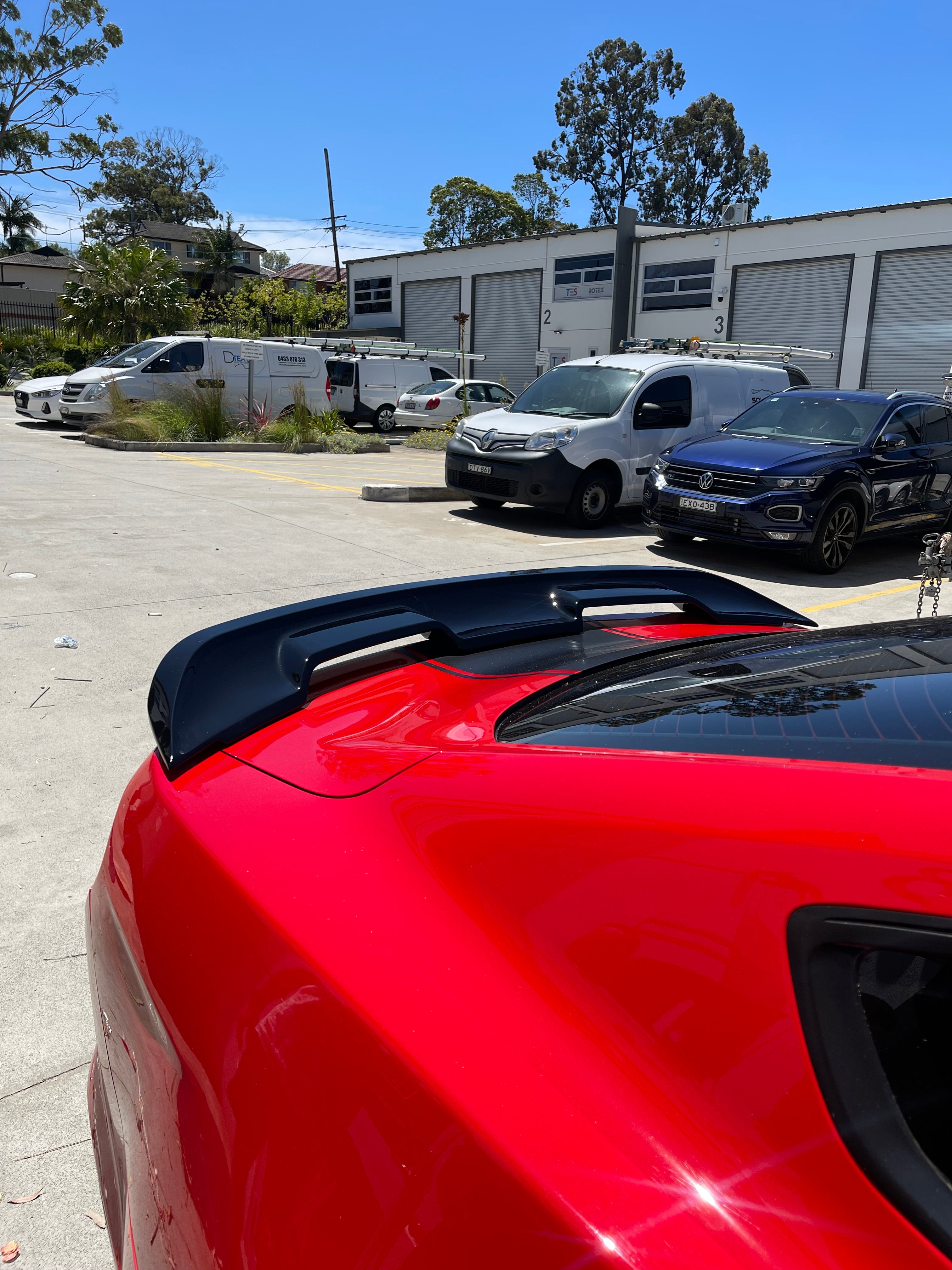 Ford Mustang 15-20 GT500 Style ABS Rear Spoiler (Gloss Black)