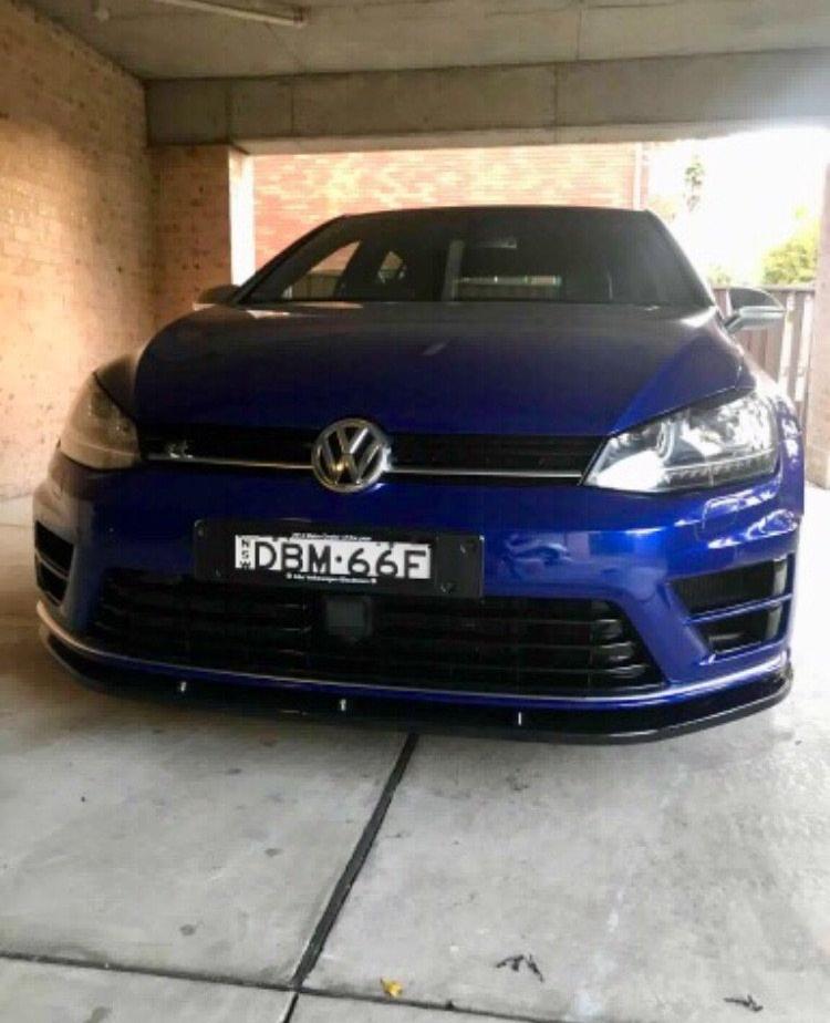 Maxton Design Front Lip VW Golf Mk7 R Ver1 (Prefacelift)