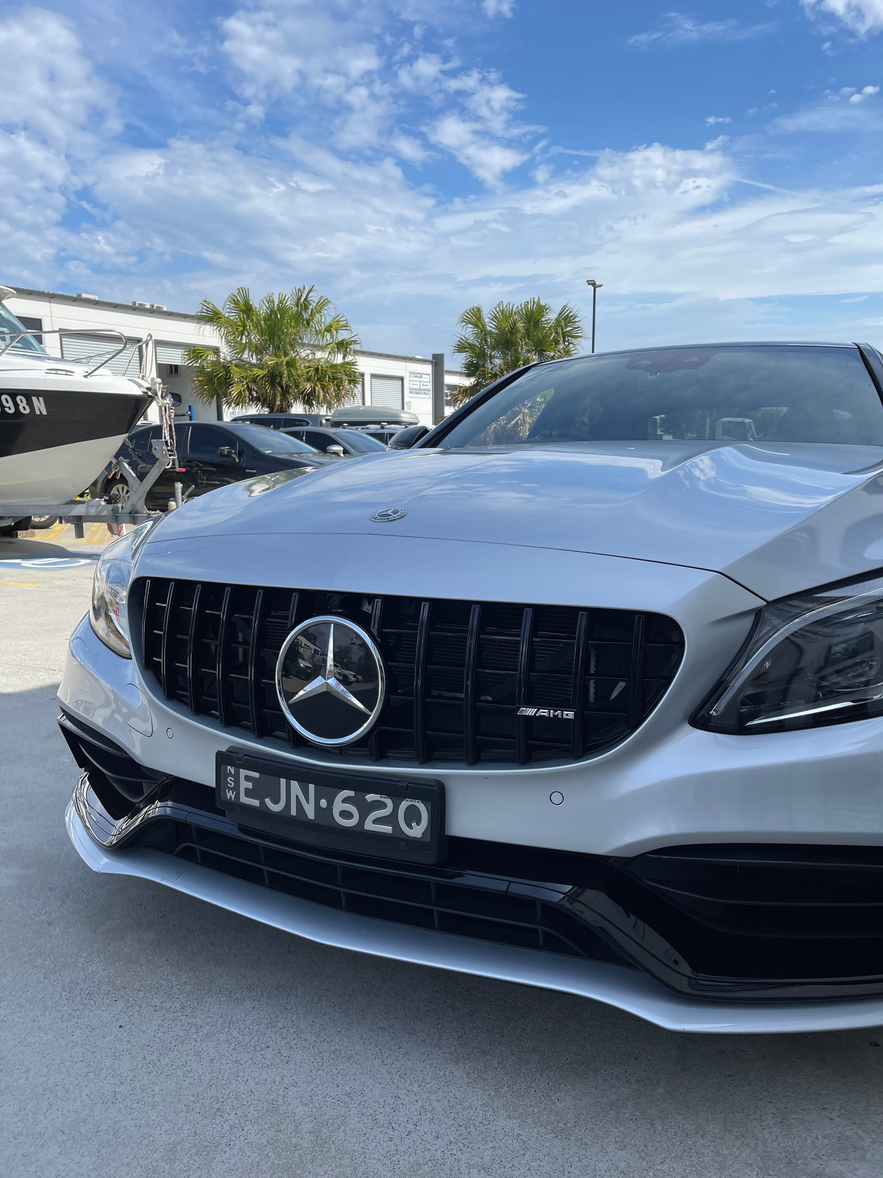 AMG Panoramic Grille to suit Mercedes Benz C63 19-22