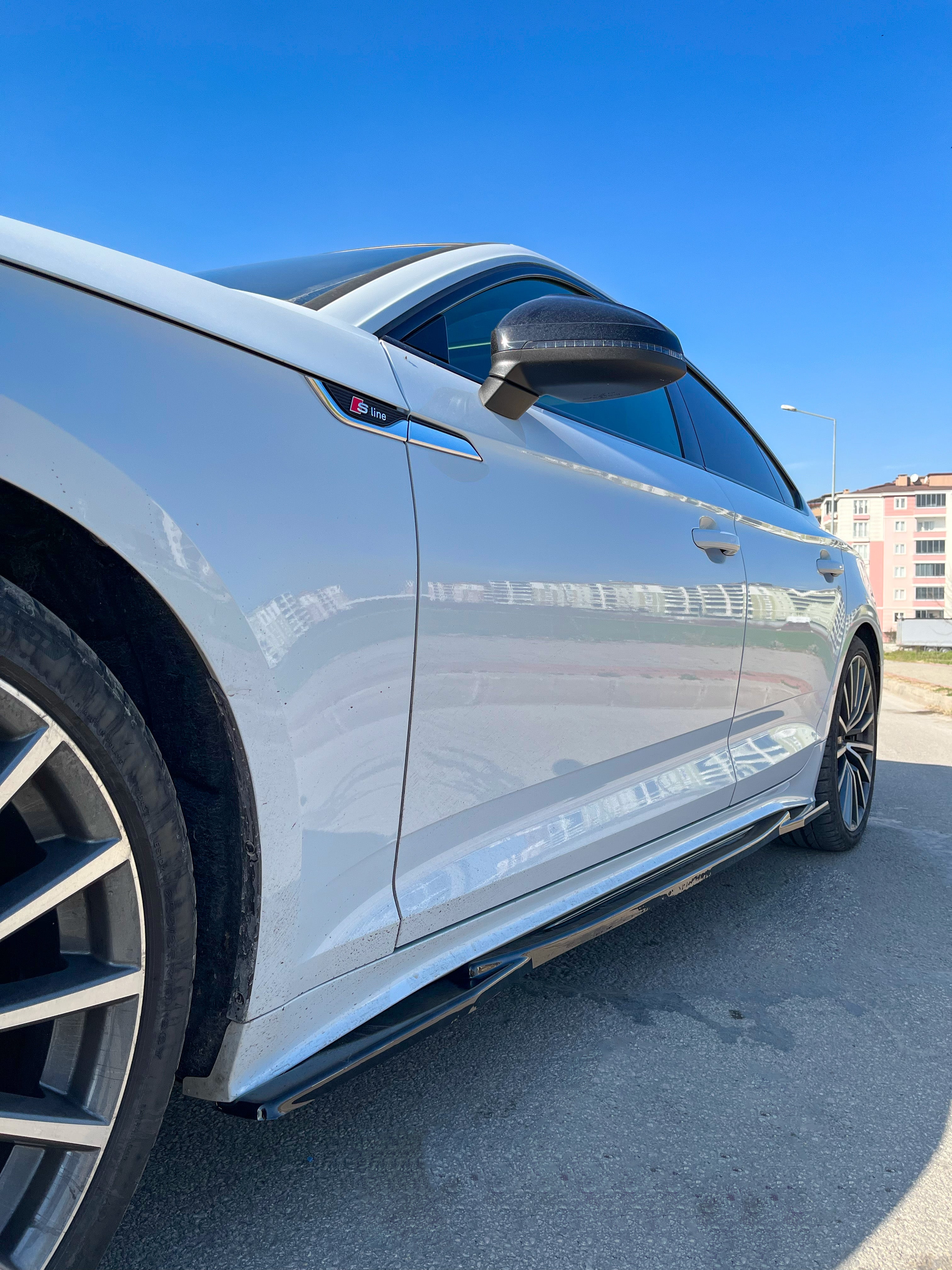 Side Skirts AUDI A5 S-Line / S5 Sportback F5 Facelift 2019+