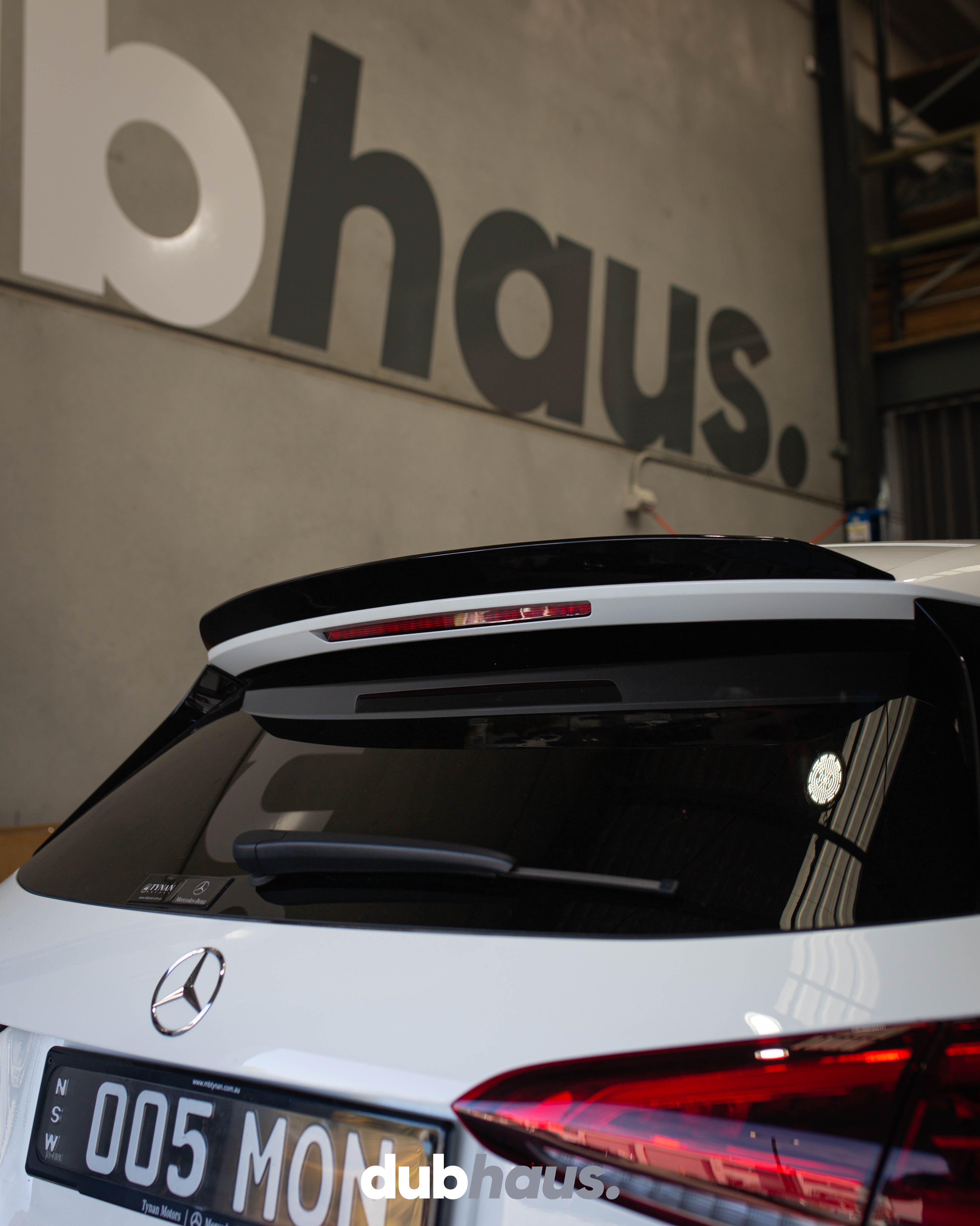 Mercedes Benz A Class W177 A35 Style Rear Spoiler