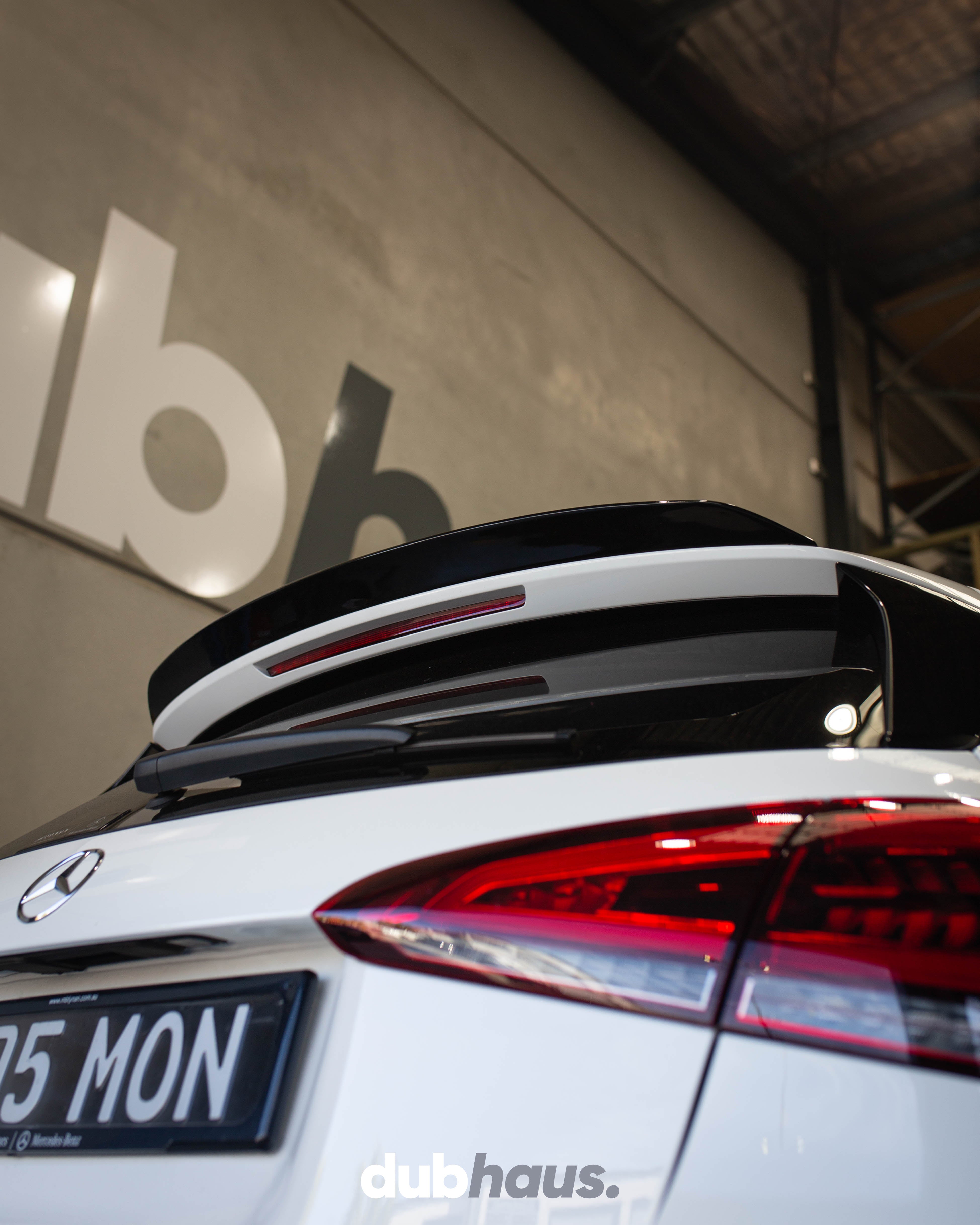 Mercedes Benz A Class W177 A35 Style Rear Spoiler