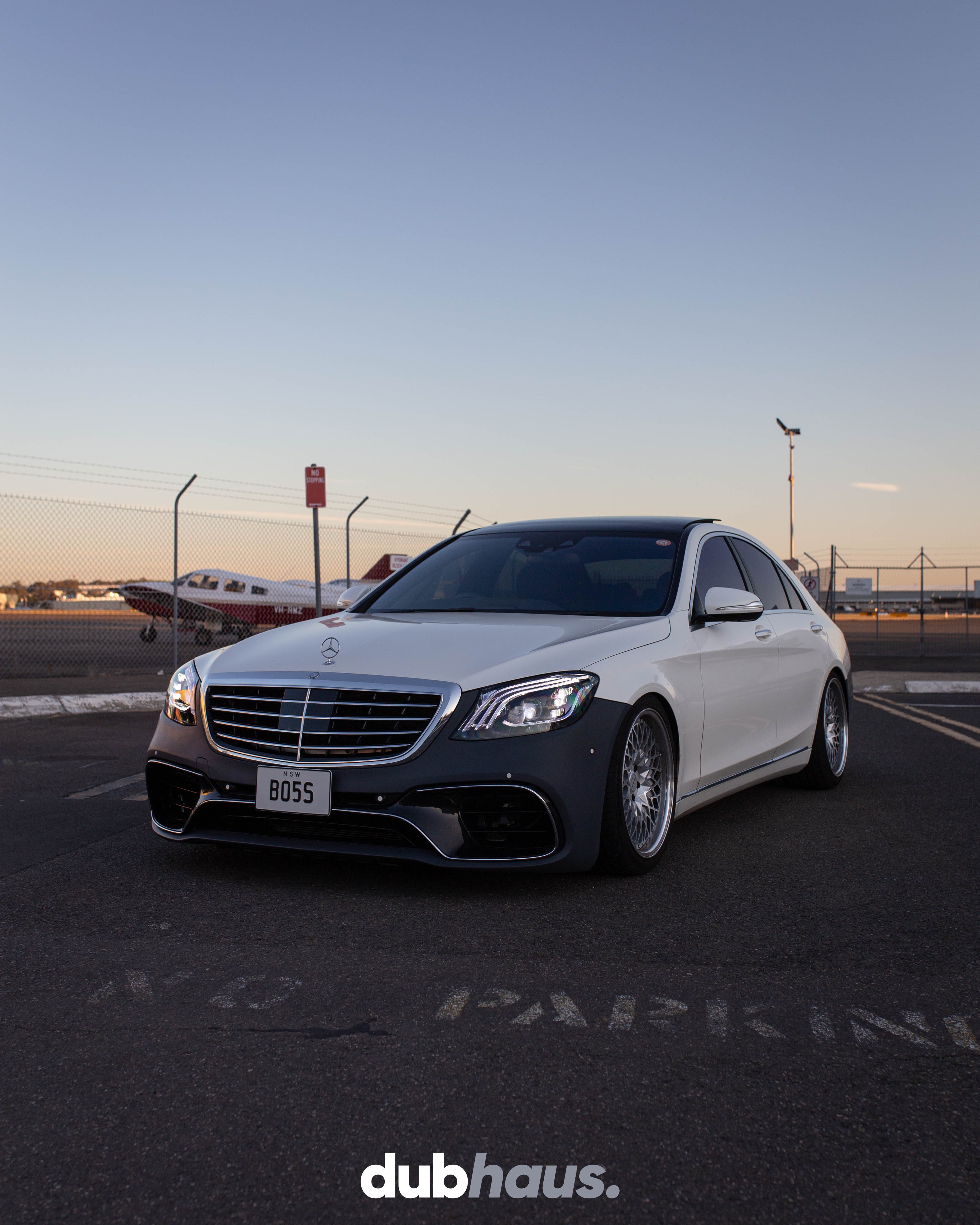 Mercedes Benz S-Class W222 ABS S63 Style Conversion Body Kit (UNPAINTED)