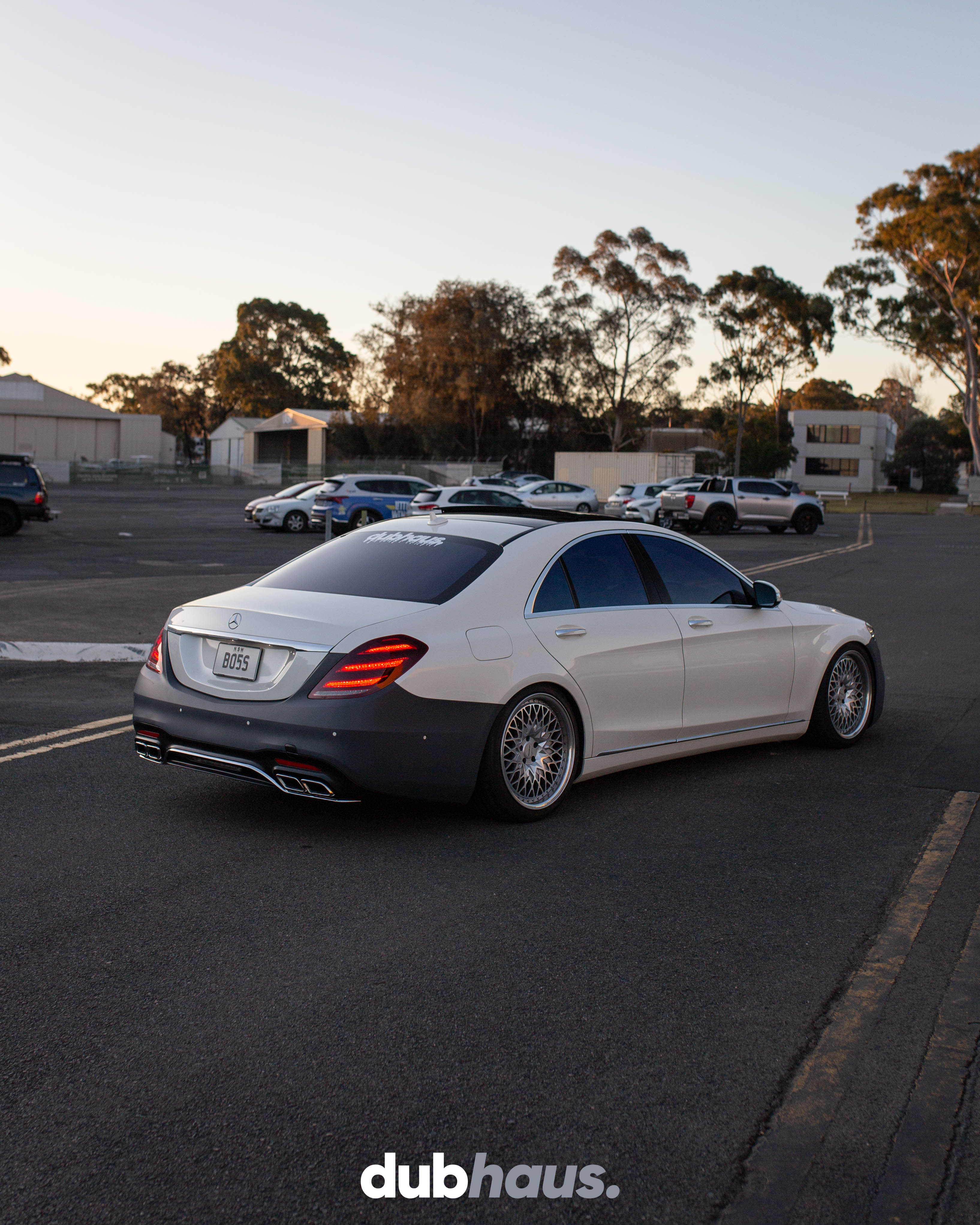 Mercedes Benz S-Class W222 ABS S63 Style Conversion Body Kit (UNPAINTED)