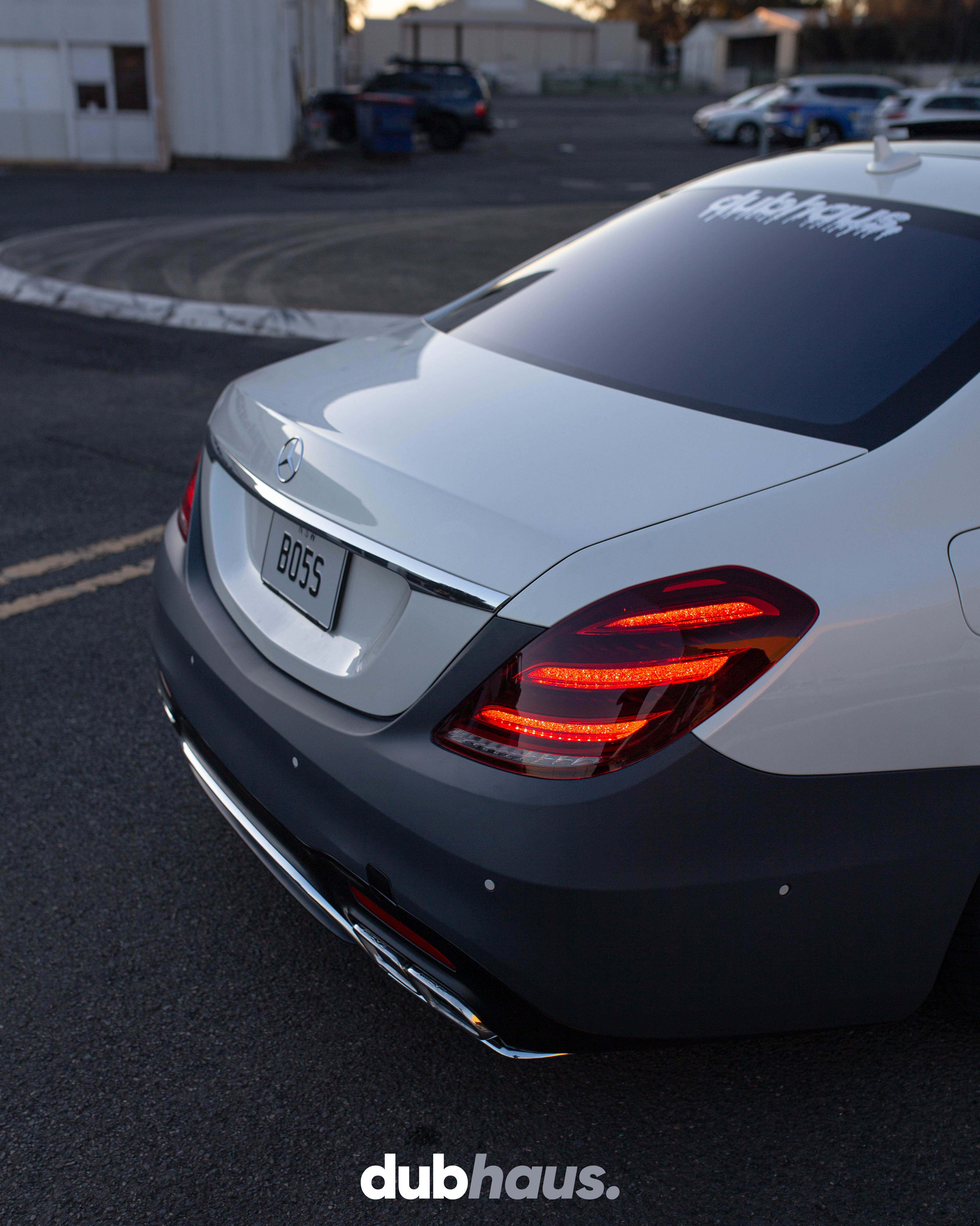 Mercedes Benz S-Class W222 ABS S63 Style Conversion Body Kit (UNPAINTED)