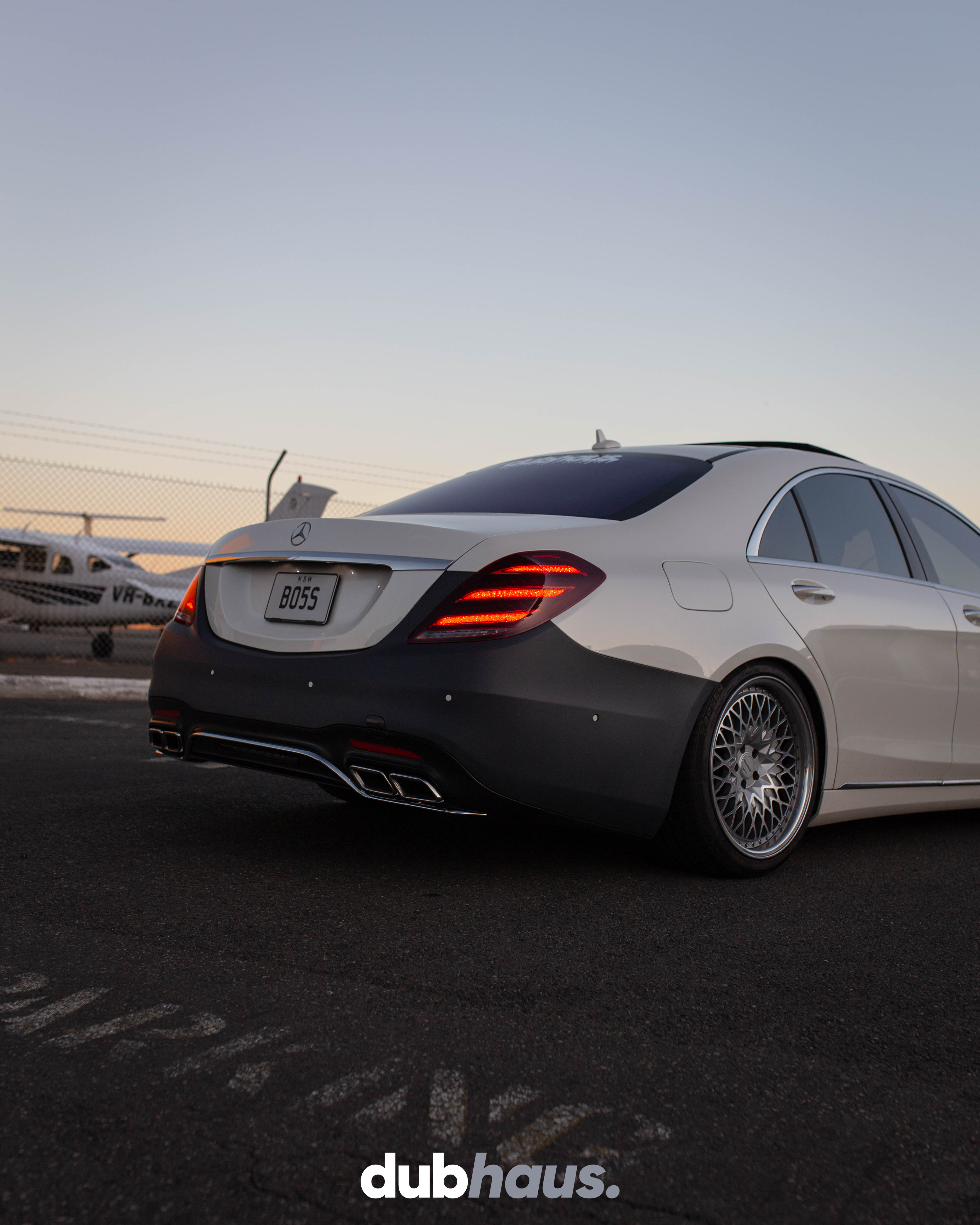 Mercedes Benz S-Class W222 ABS S63 Style Conversion Body Kit (UNPAINTED)
