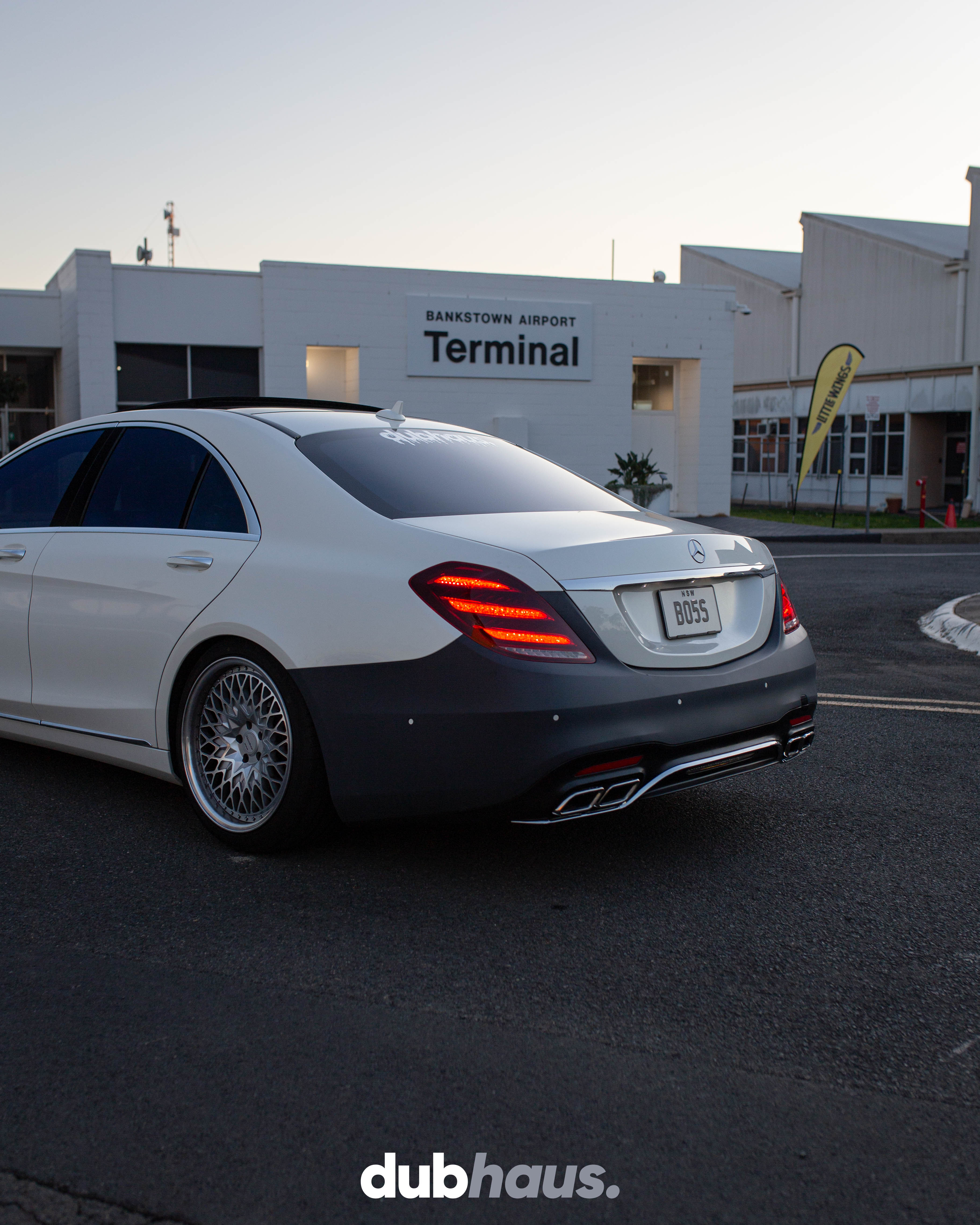 Mercedes Benz S-Class W222 ABS S63 Style Conversion Body Kit (UNPAINTED)