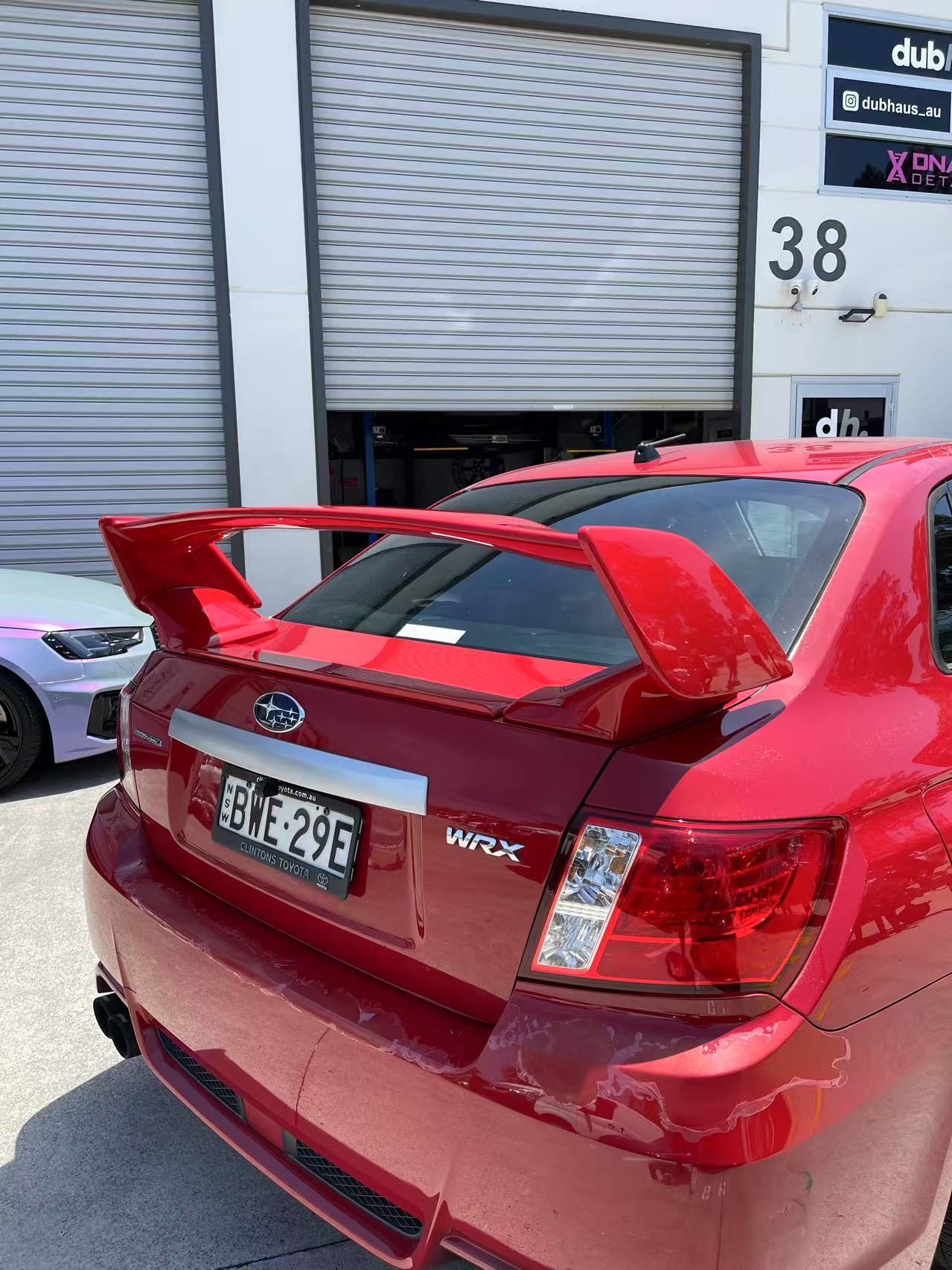 STI Style Subaru Impreza WRX Trunk Spoiler for 2008-2013 G3