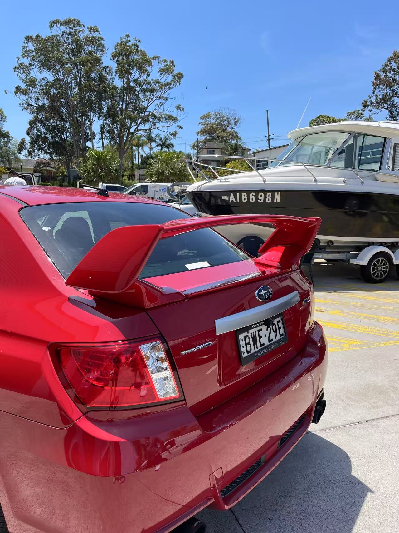 STI Style Subaru Impreza WRX Trunk Spoiler for 2008-2013 G3