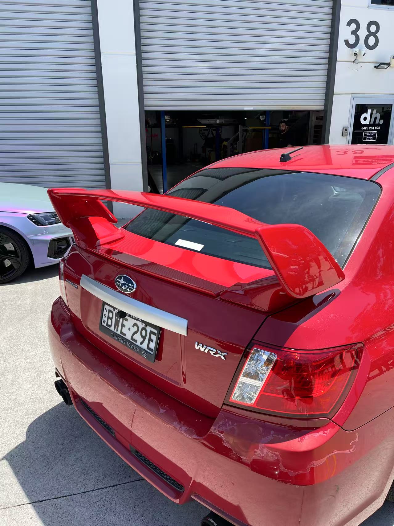STI Style Subaru Impreza WRX Trunk Spoiler for 2008-2013 G3