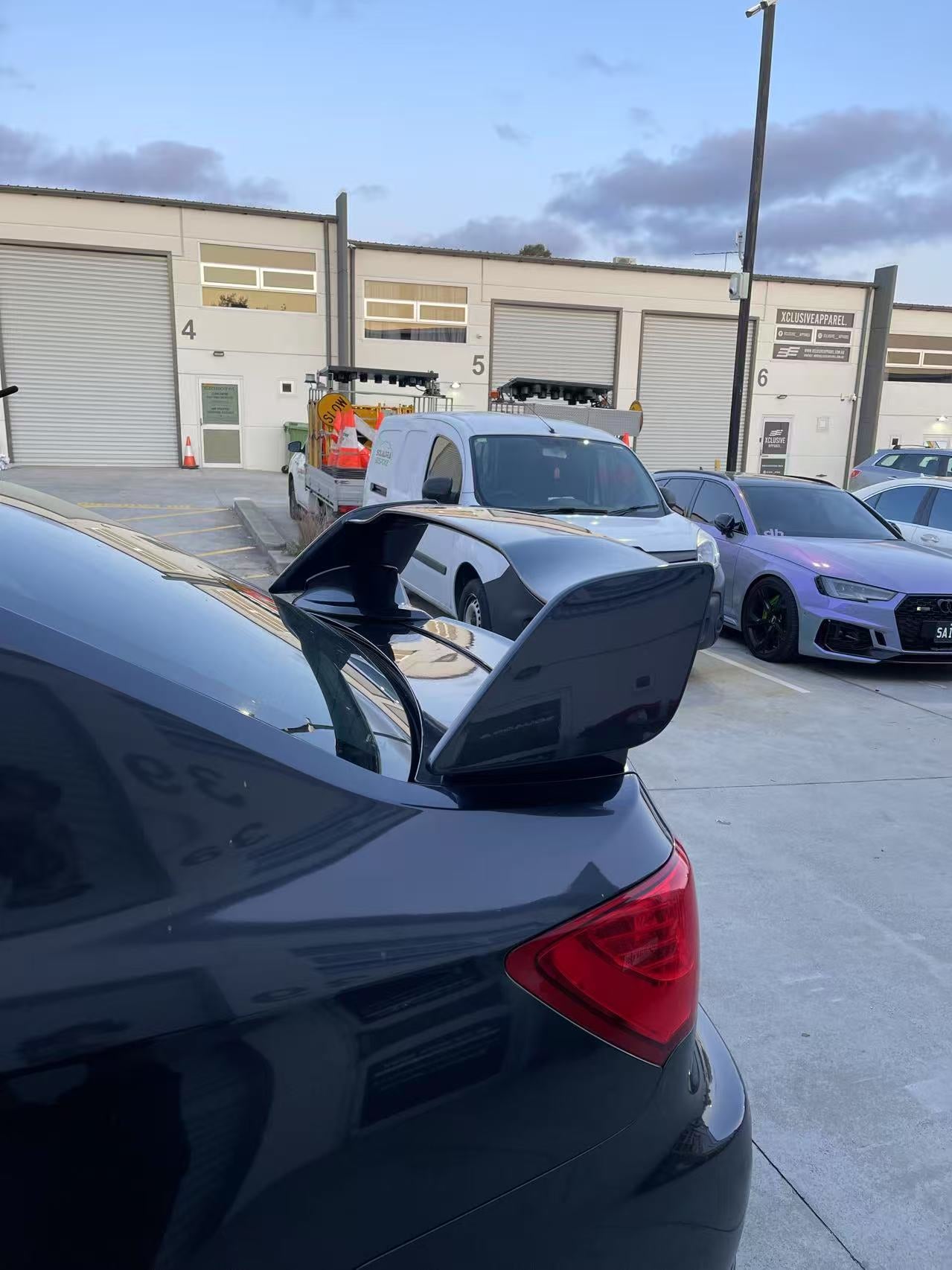 STI Style Subaru Impreza WRX Trunk Spoiler for 2008-2013 G3