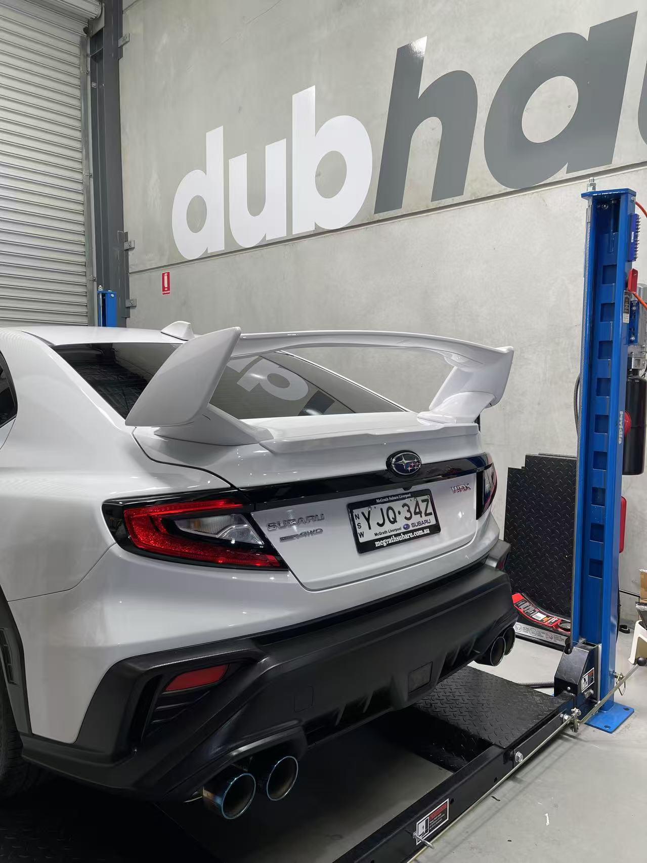 STI Style Subaru Impreza WRX Trunk Spoiler for 2022+ VB