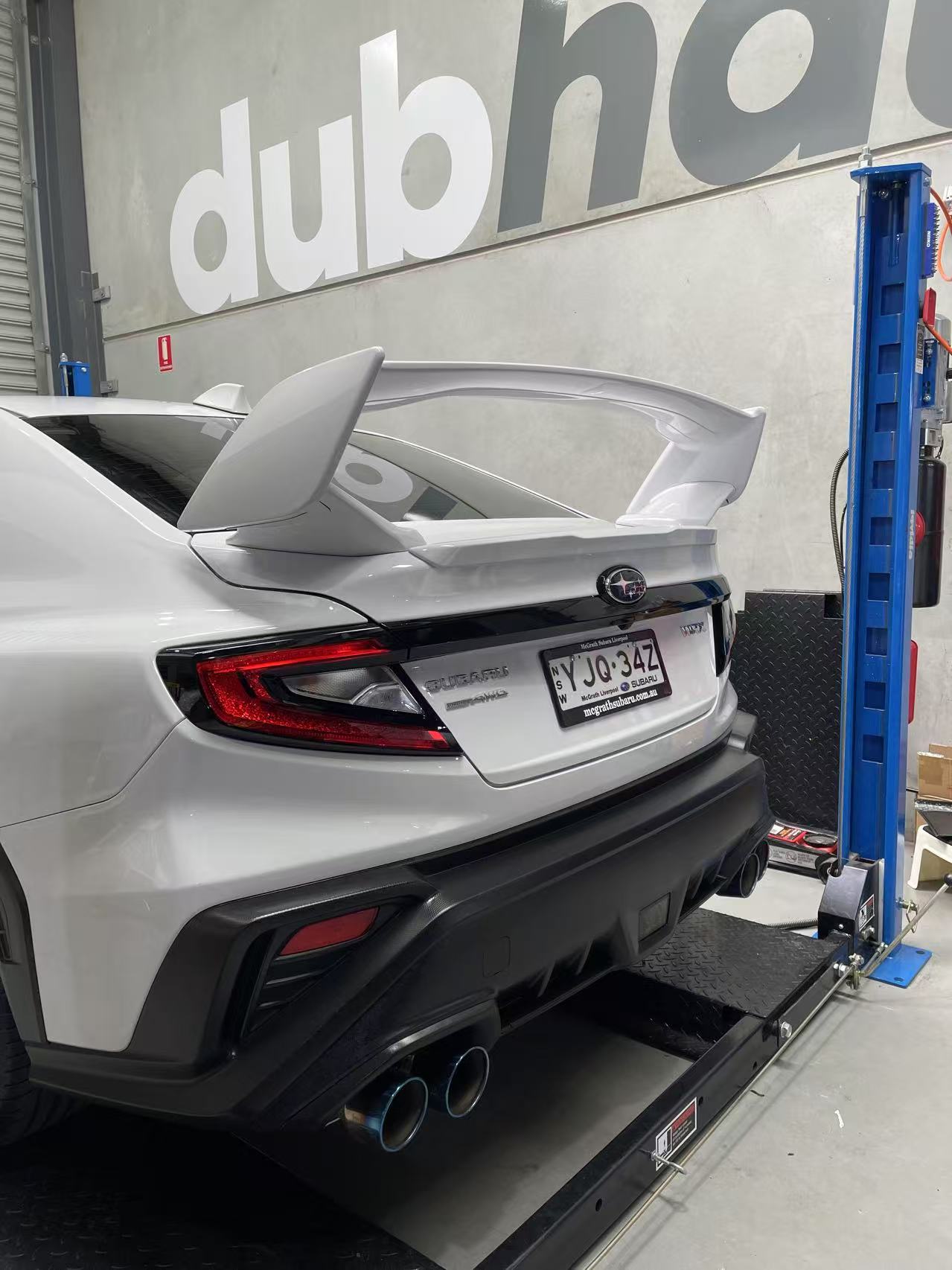 STI Style Subaru Impreza WRX Trunk Spoiler for 2022+ VB