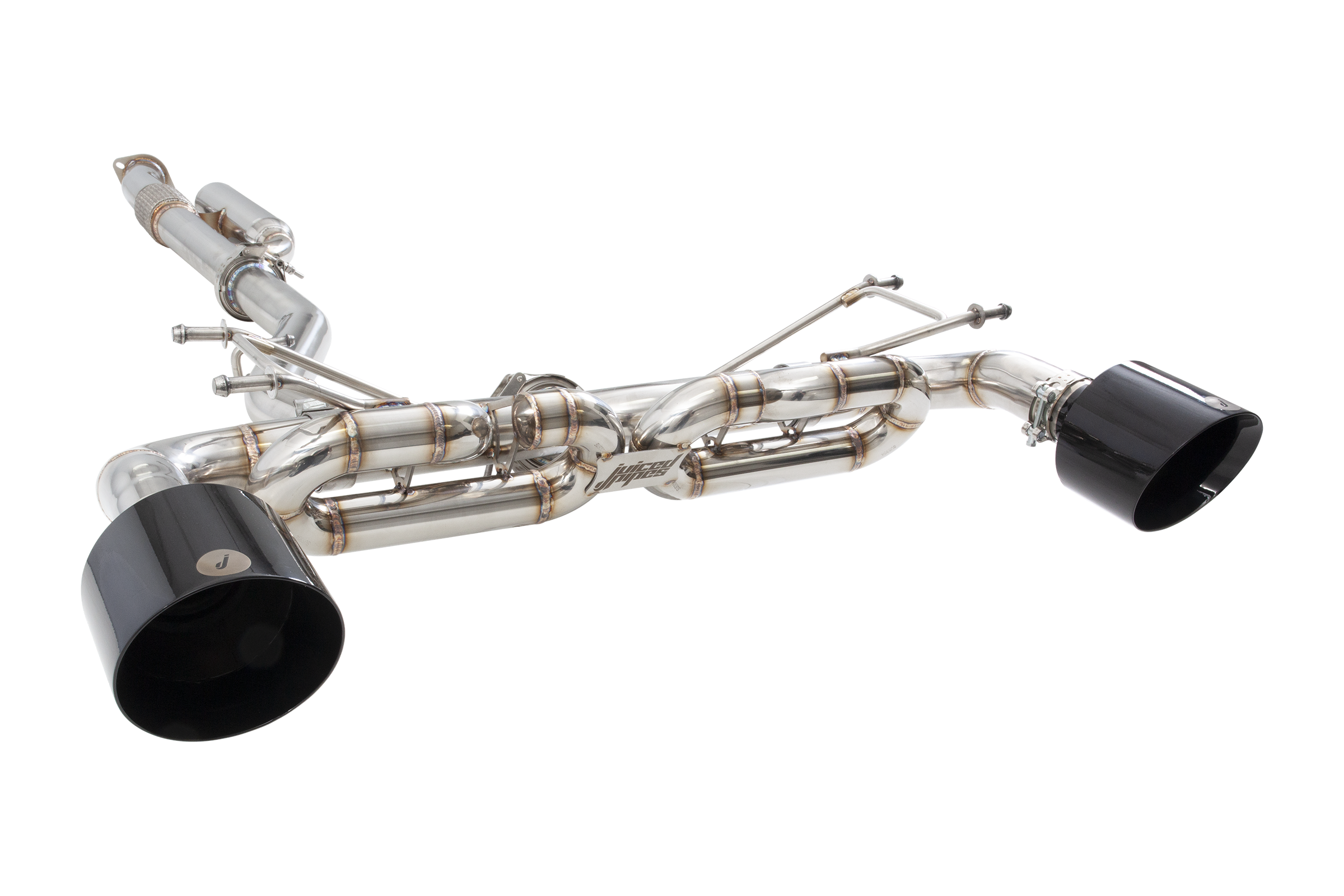 Toyota GR86 & BRZ 3" Gloss Black Tips Cat Back Exhaust