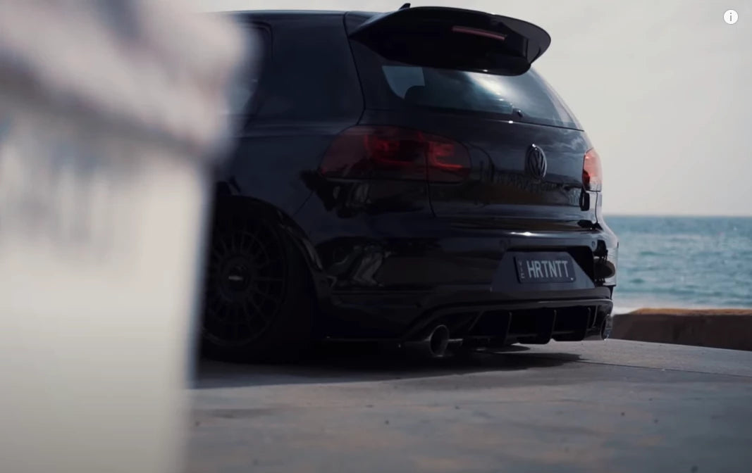 Volkswagen MK6 Varex Valved Turbo Back Exhaust System