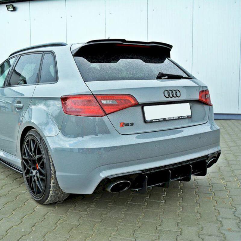 Maxton Design Rear Diffuser AUDI S3 8V Sportback Pre-Facelift (Pre-Facelift)