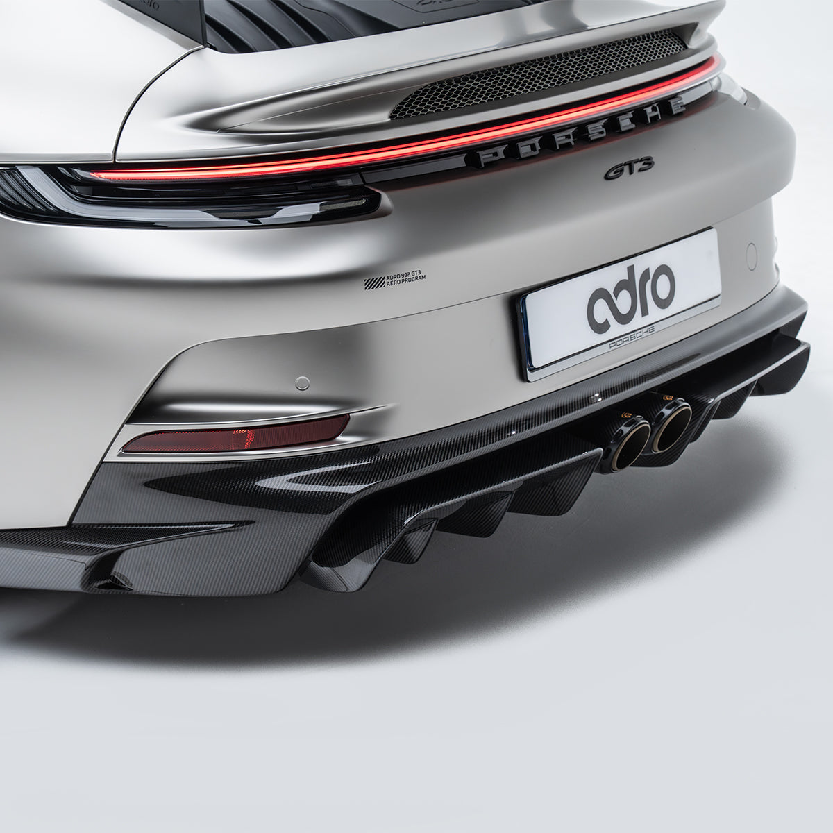 Porsche 992.1 GT3 Rear Diffuser & Apron Panel