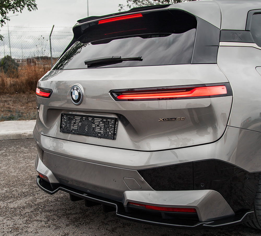 Rear Center Splitters BMW iX M-Pack i20 2021+