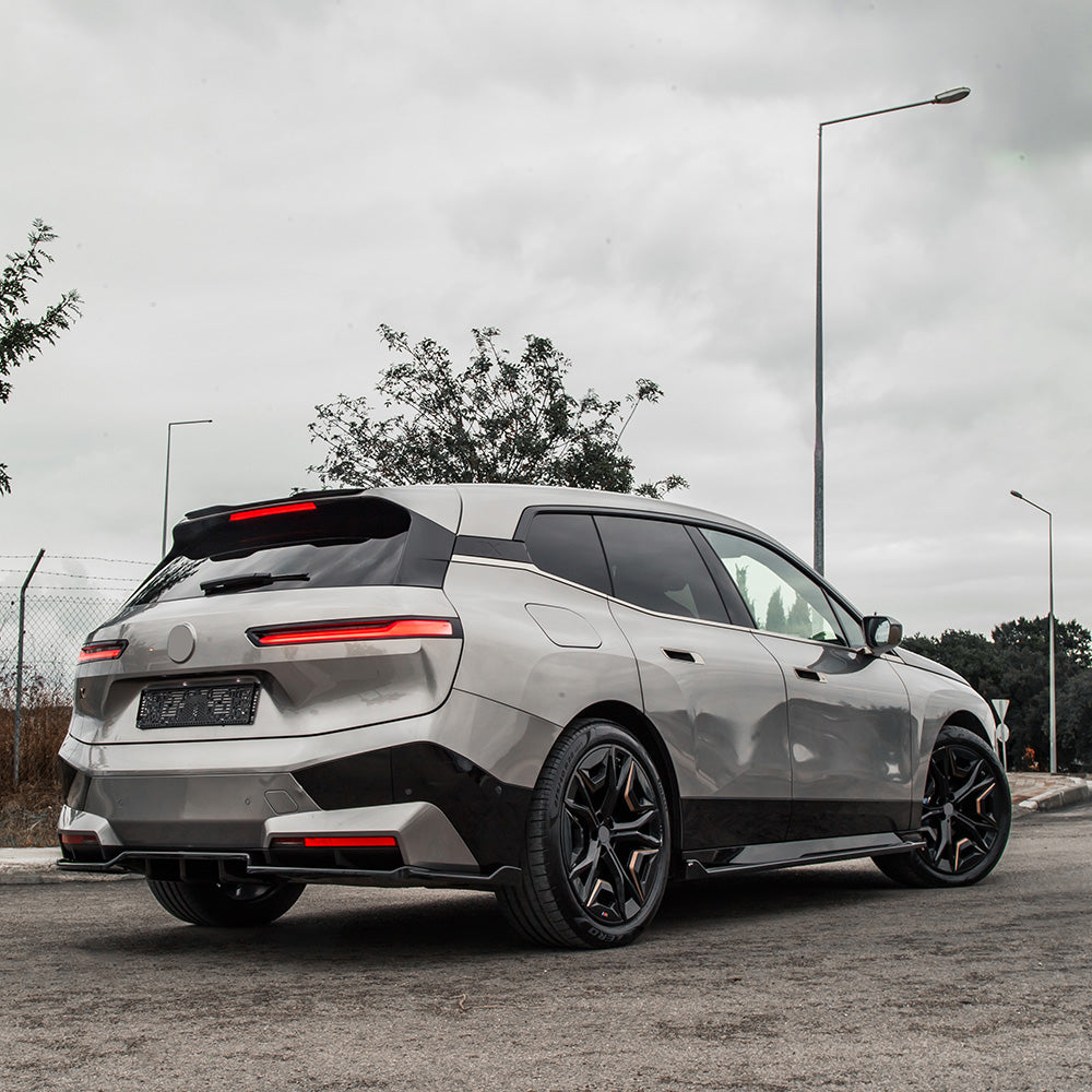 Rear Center Splitters BMW iX M-Pack i20 2021+