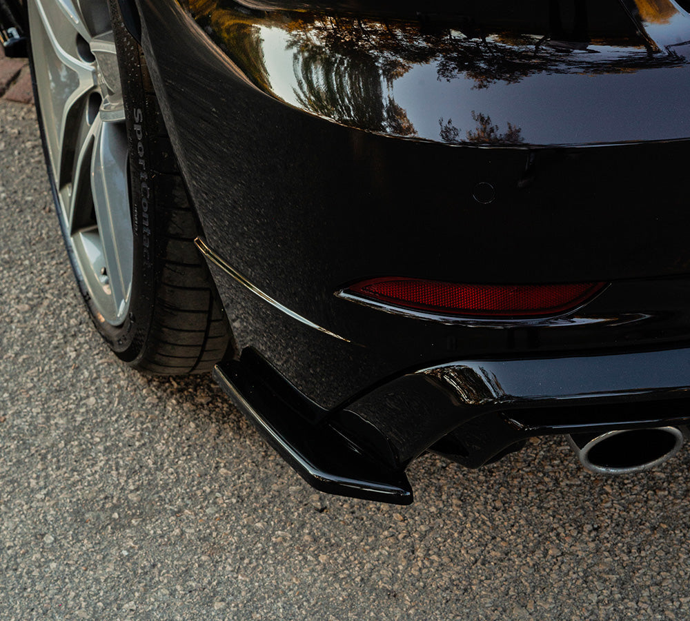 Rear Side Splitters AUDI S3 Sportback 8V Facelift 2016-2020