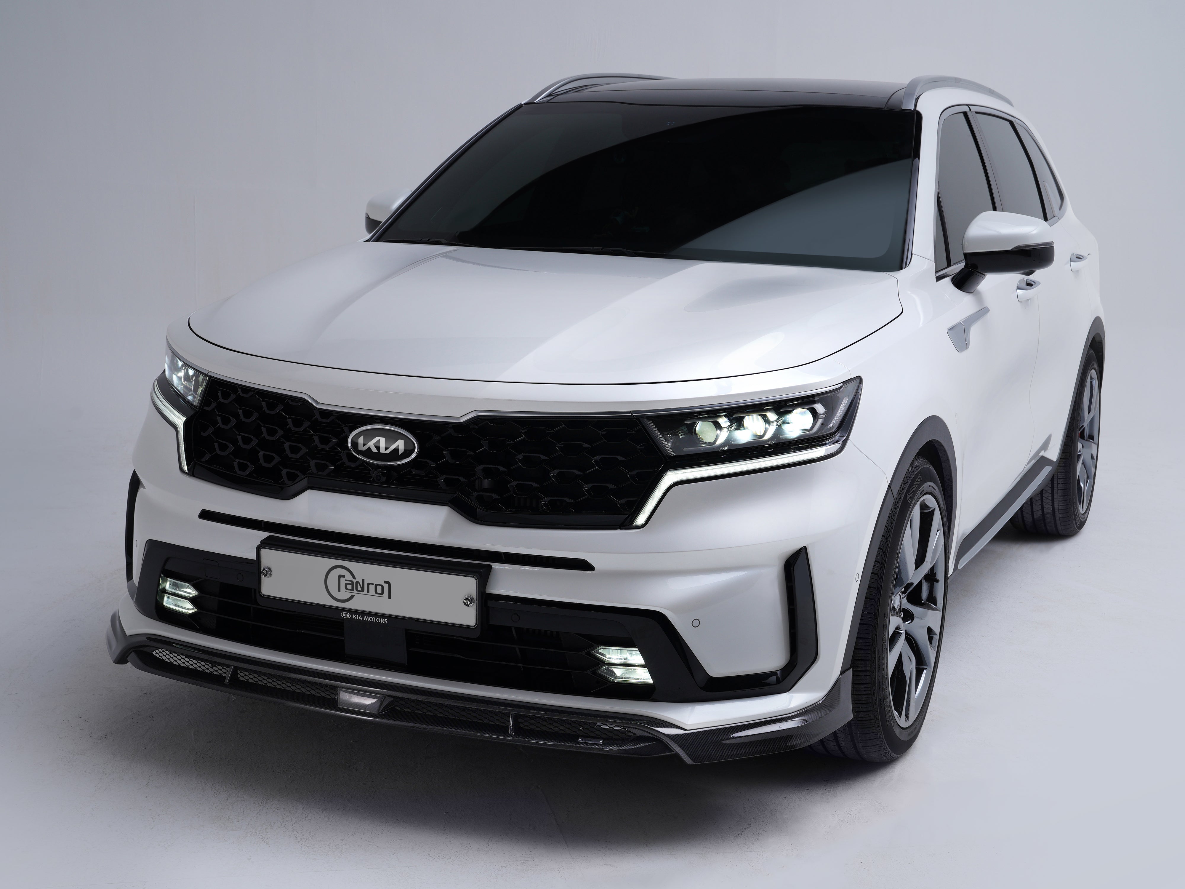 Kia Sorento (MQ4) carbon fiber front lip - ADRO