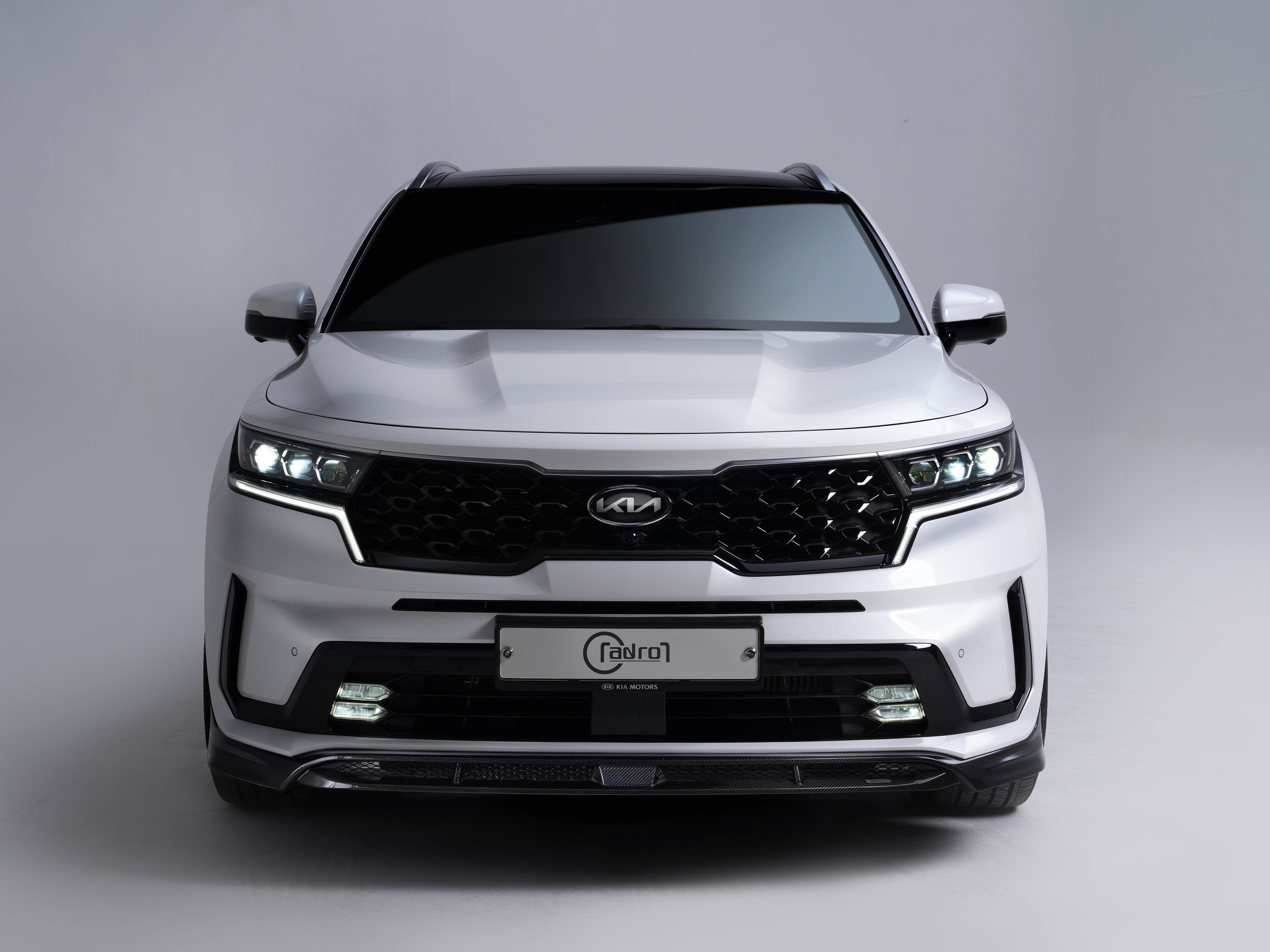 Kia Sorento (MQ4) carbon fiber front lip - ADRO