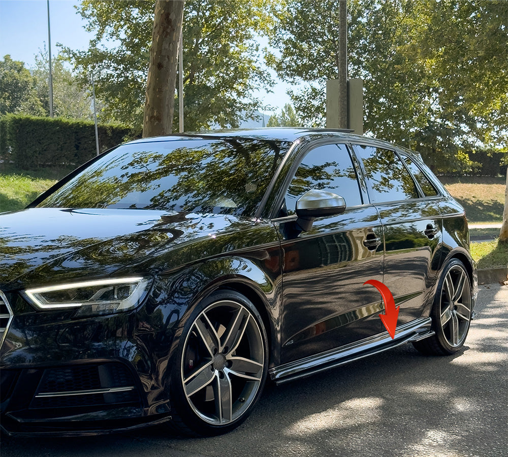 Side Skirts AUDI S3 8V / 8V Facelift 2013-2019