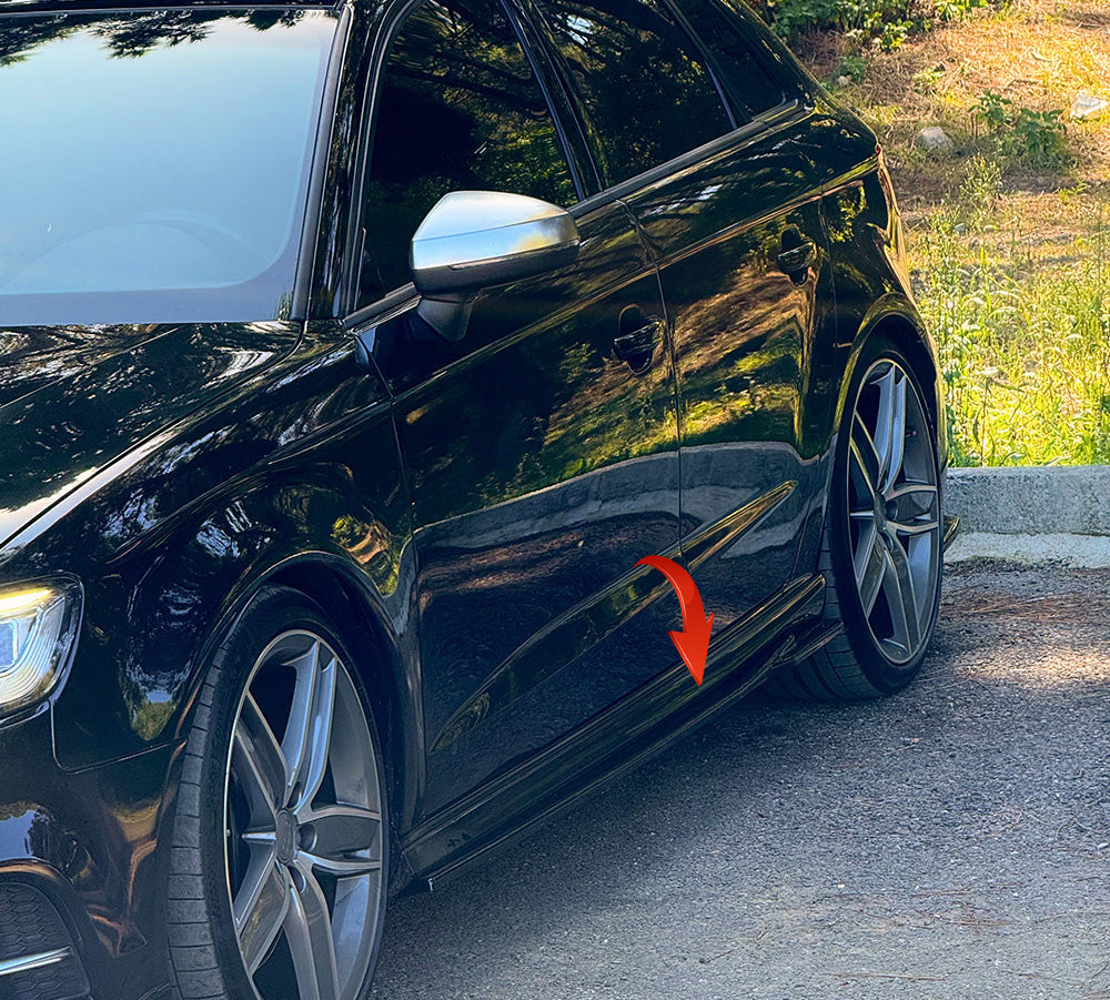 Side Skirts AUDI S3 8V / 8V Facelift 2013-2019