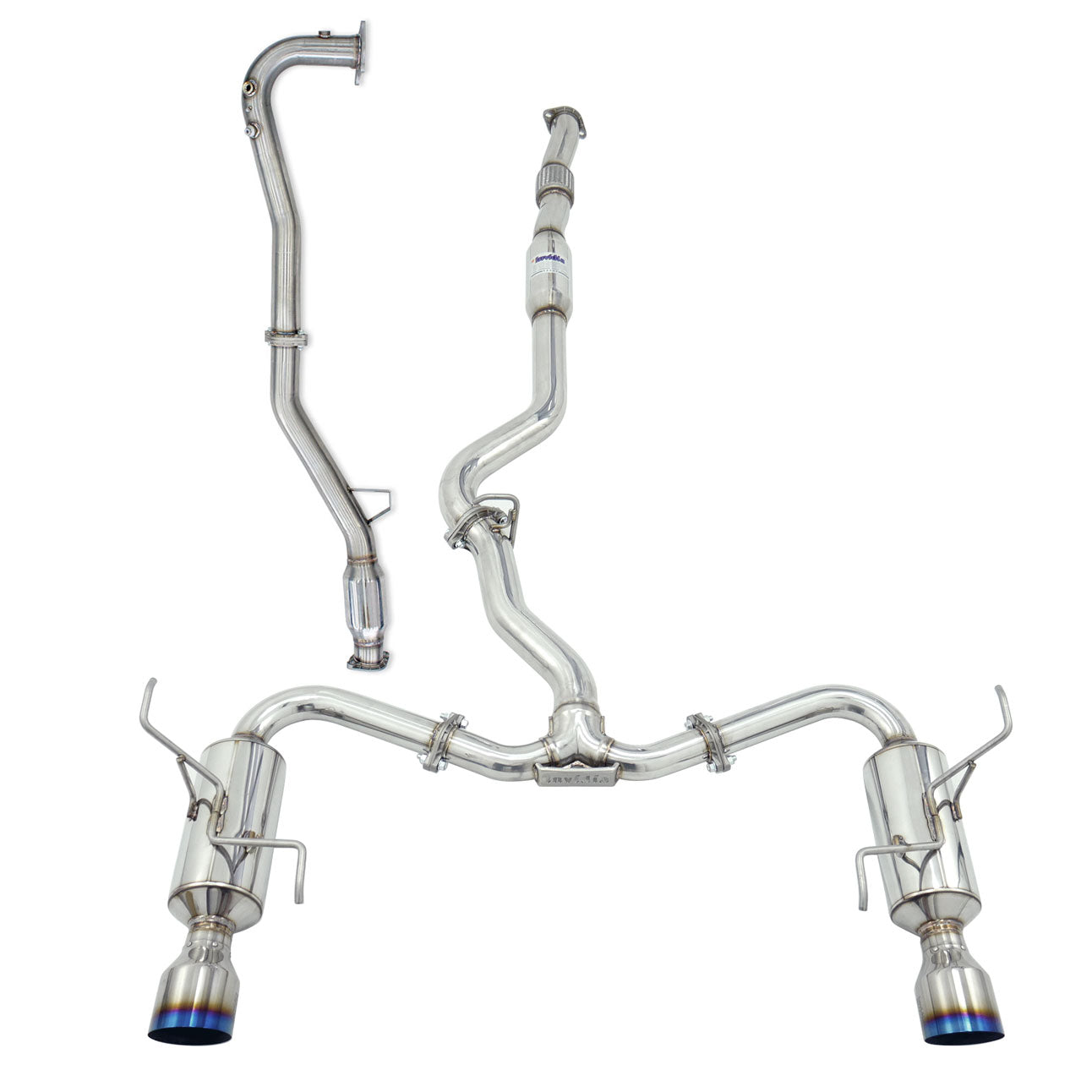 Invidia R400 Turbo Back Exhaust - VW Golf GTI Mk7.5