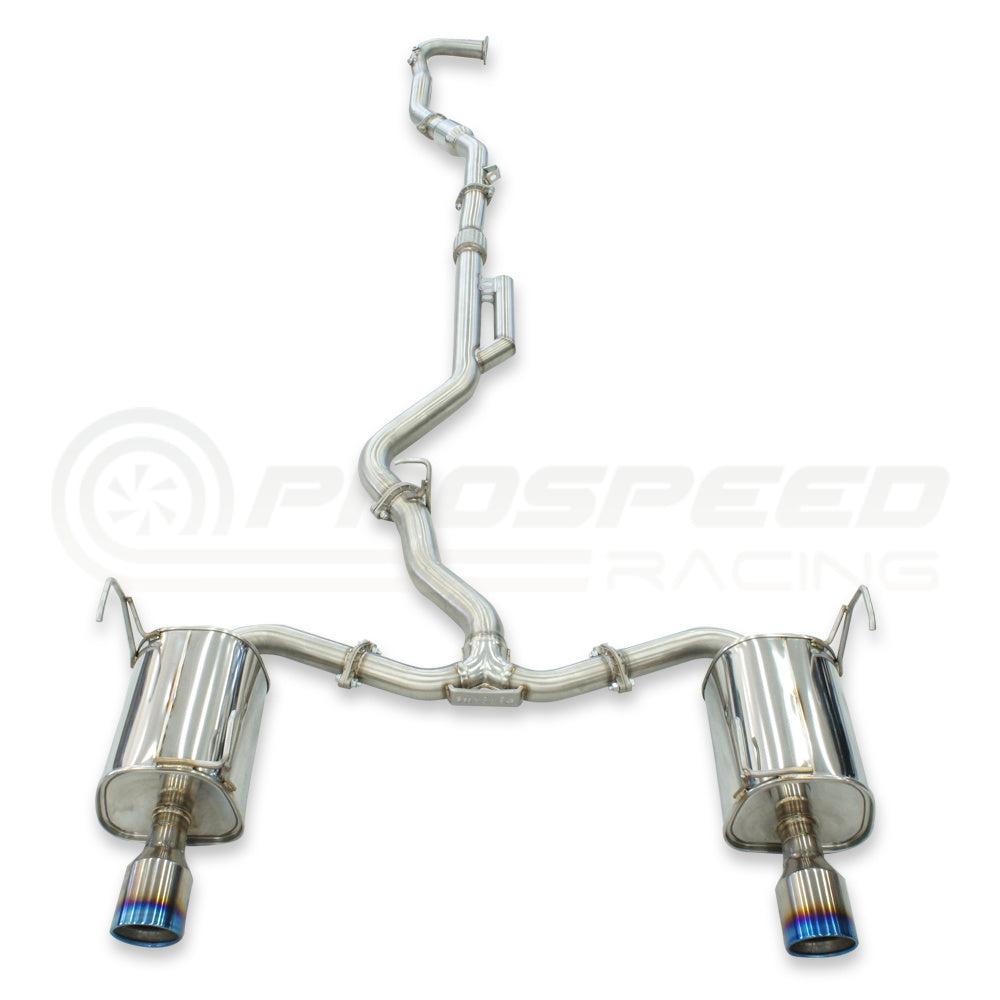Q300 Turbo Back Exhaust - Subaru 08-10 WRX Sedan/Forester XT SH 08-13 (5MT/4AT)