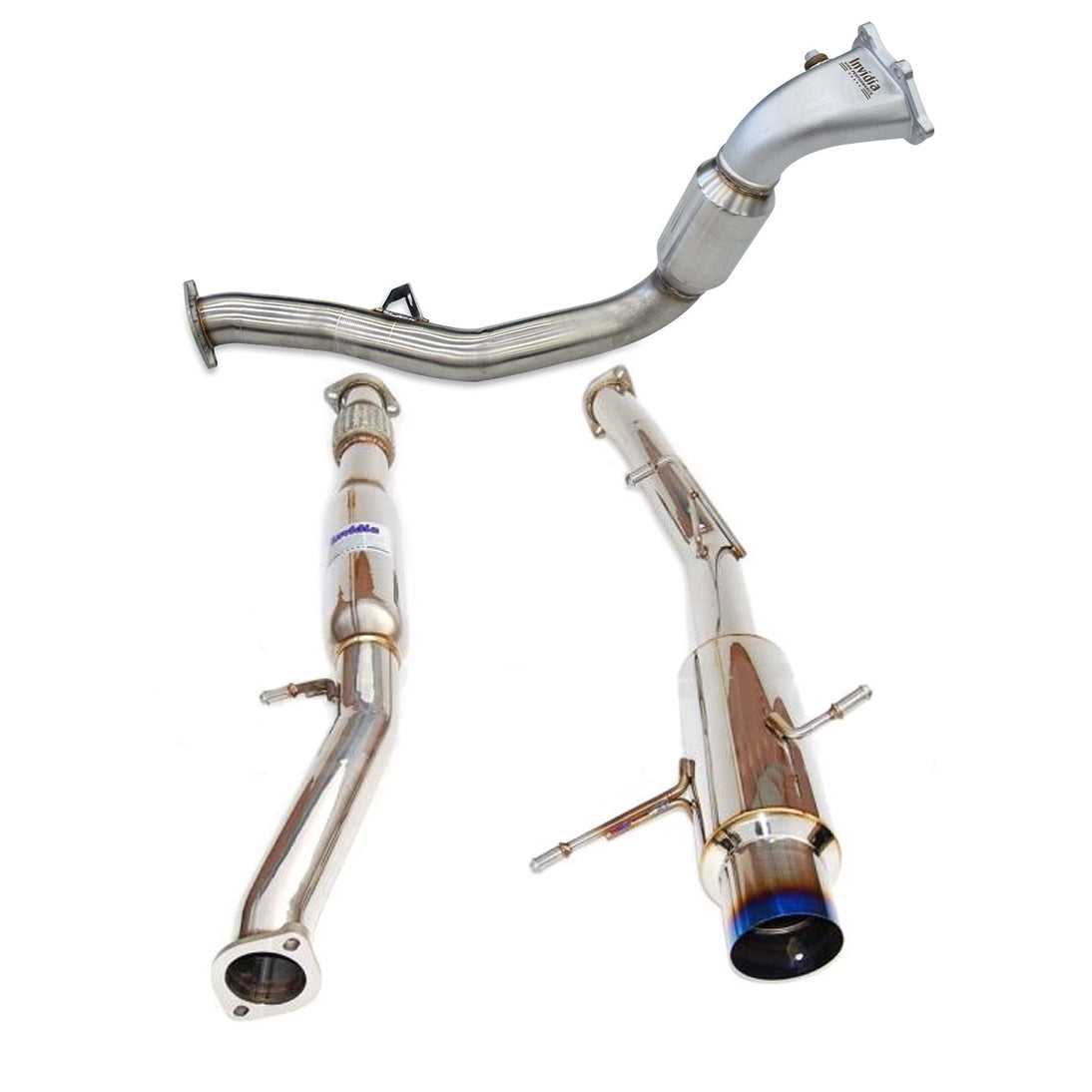Invidia N1 Turbo Back Exhaust - Subaru WRX 08-14/STI 08-21/Forester XT SH 08-13 (5MT/6MT)