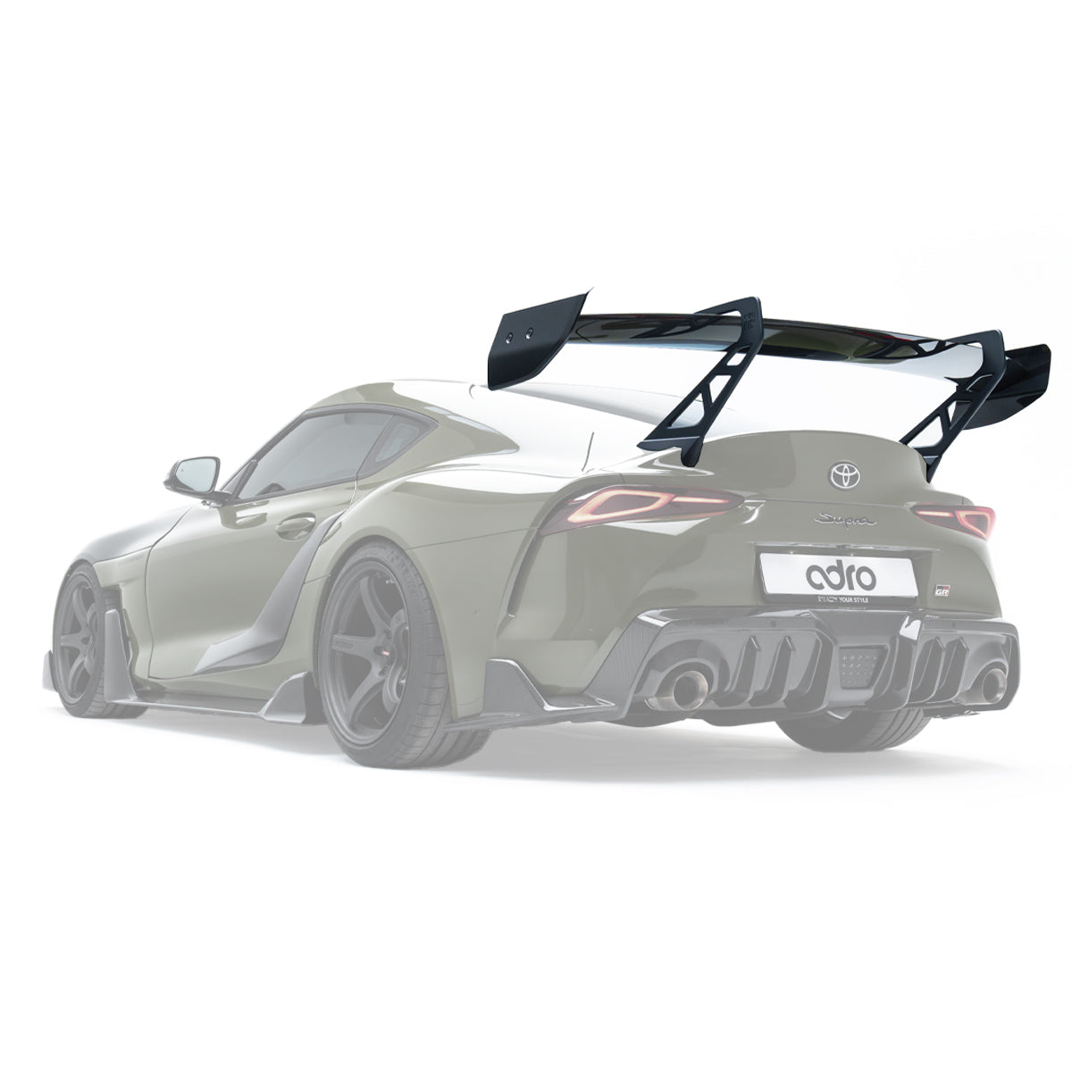 Toyota GR Supra AT-P1 Reverse Swan Neck Wing