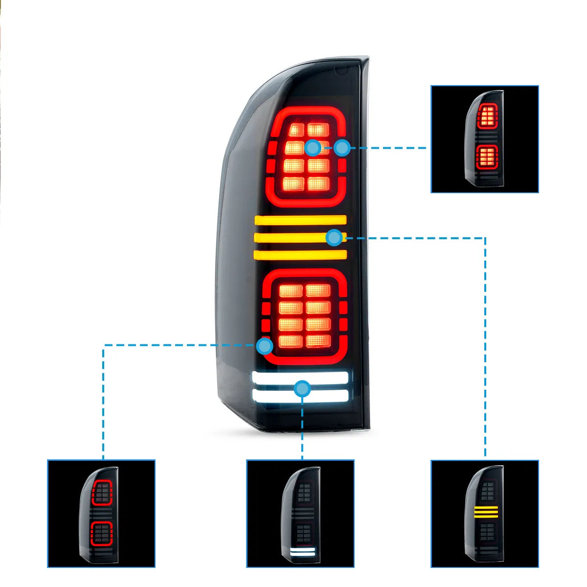 LED Tail Lights for Nissan Patrol (Y61) 2005–2022