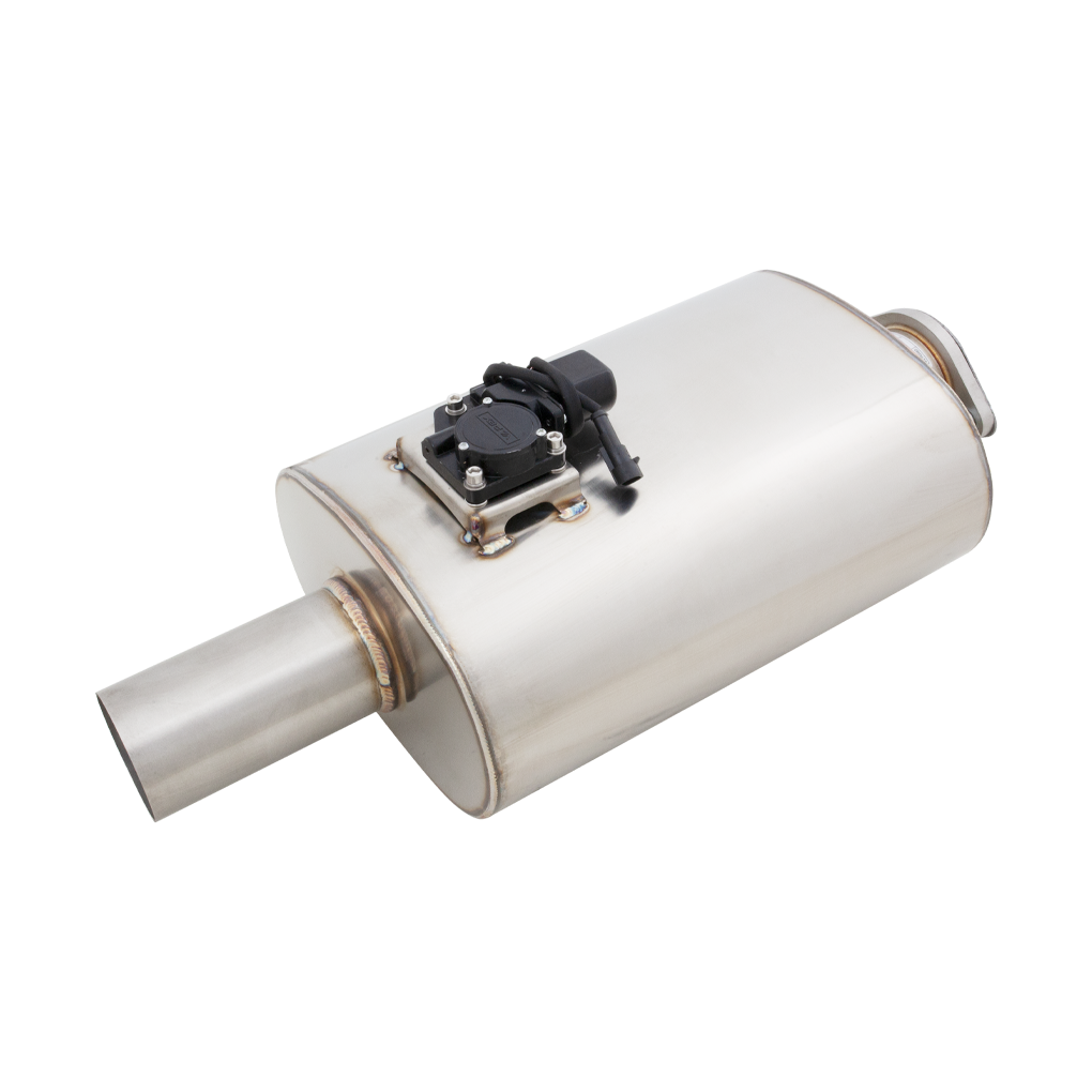 Universal Varex Oval Muffler in 3Inch