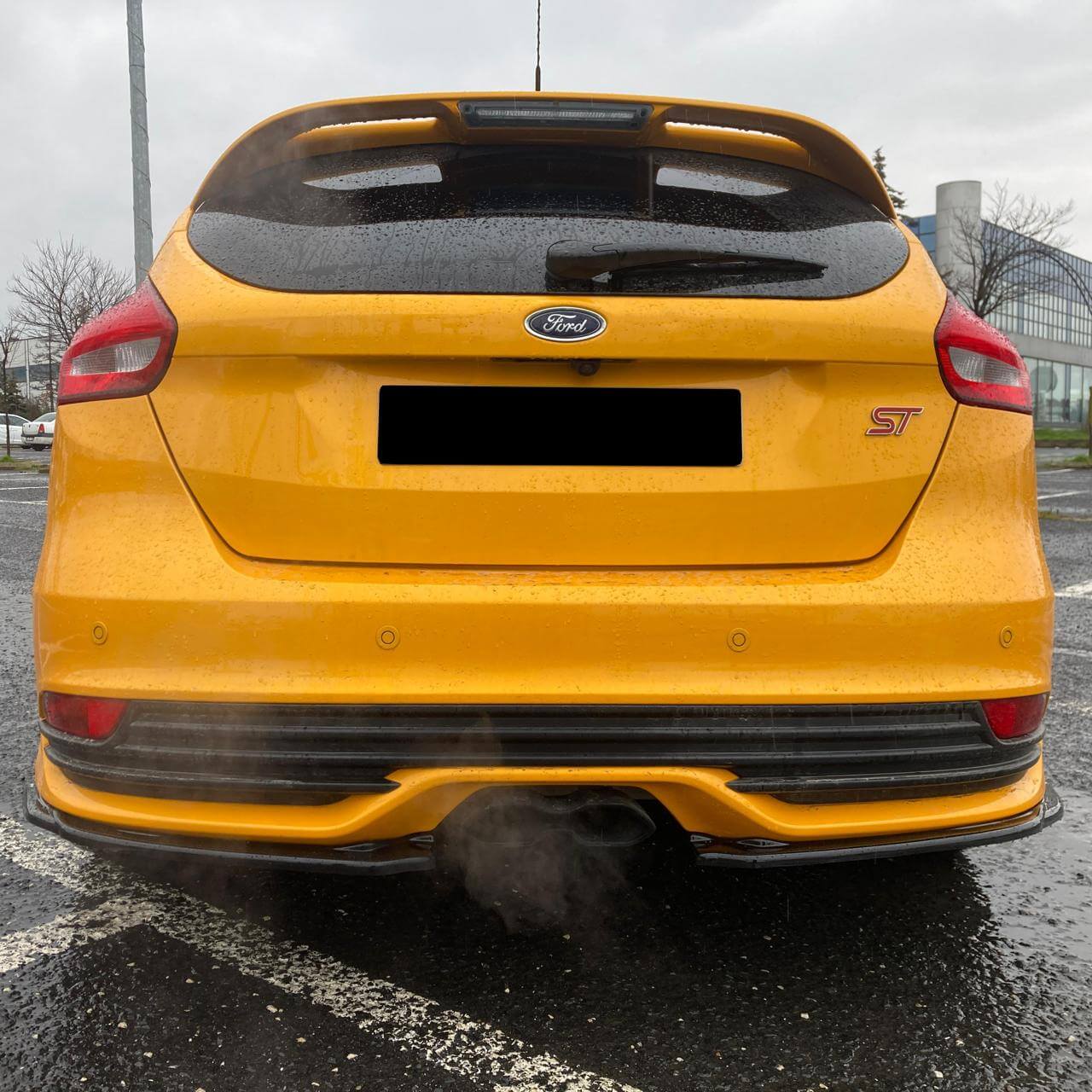 Rear Side Splitters FORD Focus ST Mk3 Facelift 2015-2018