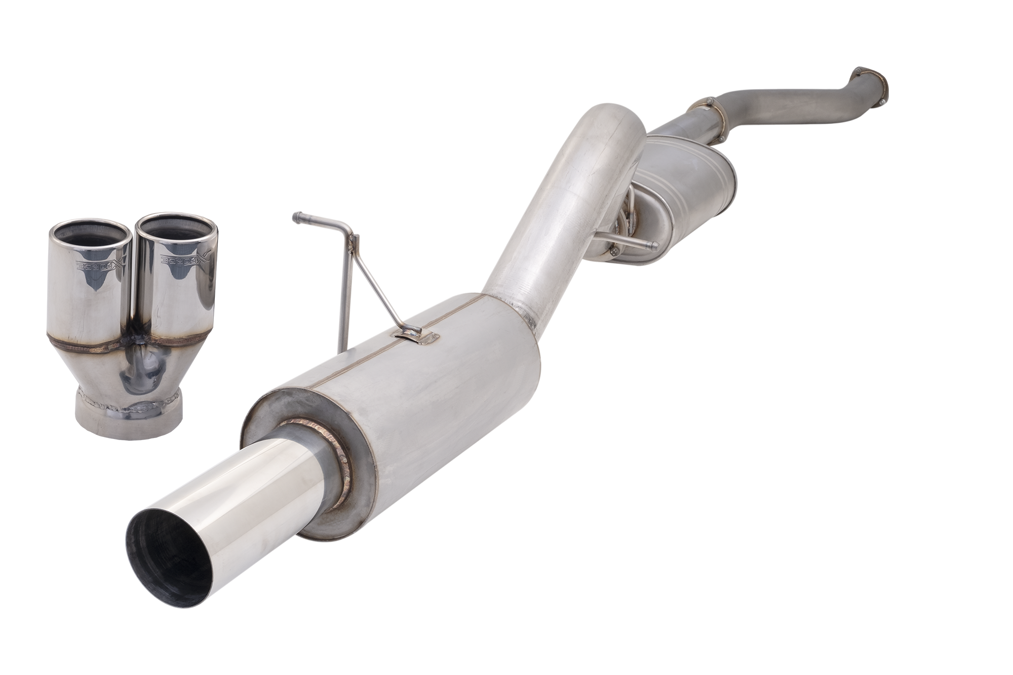 Ford Falcon FG Turbo Ute 4" Cat Back Exhaust System to OEM