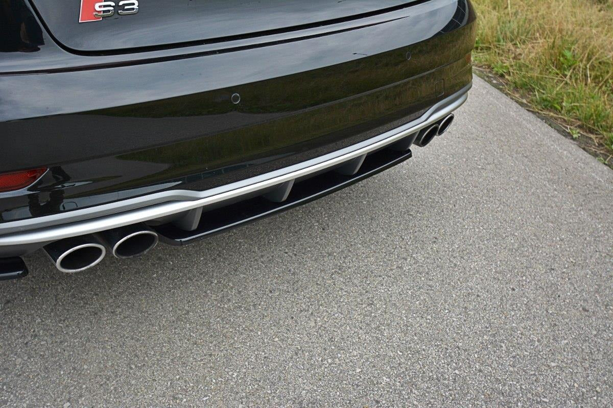 Maxton Design Audi S3 Facelift Central Rear Splitter
