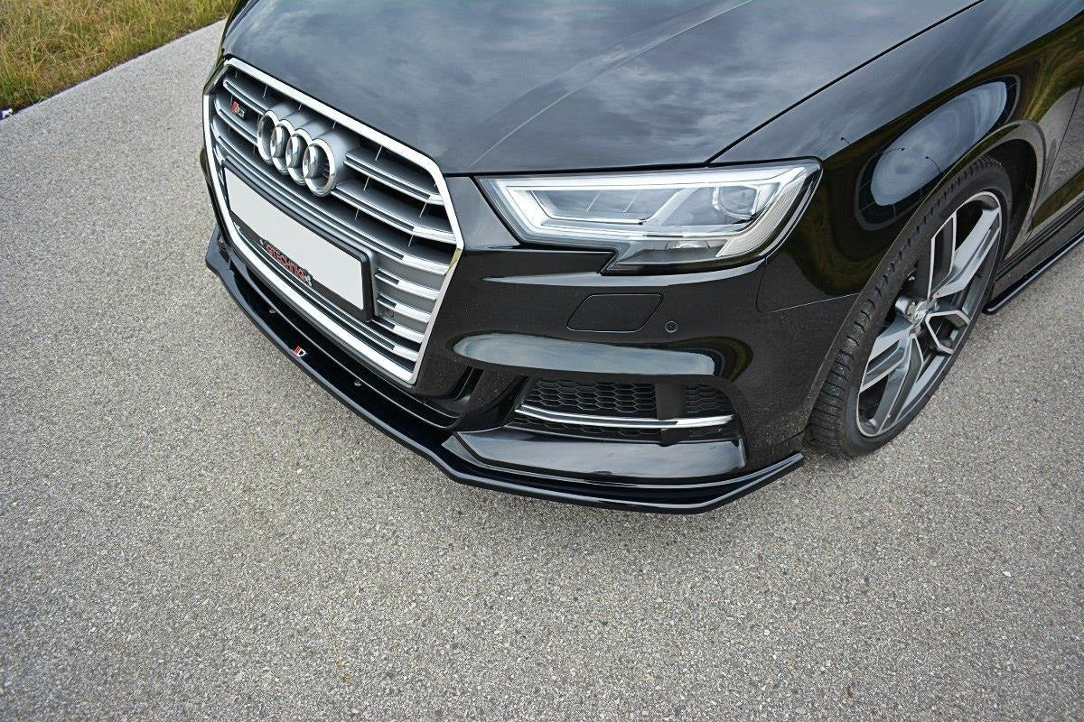 Maxton Design Front Splitter Audi S3 / A3 S-Line 8V FL V1