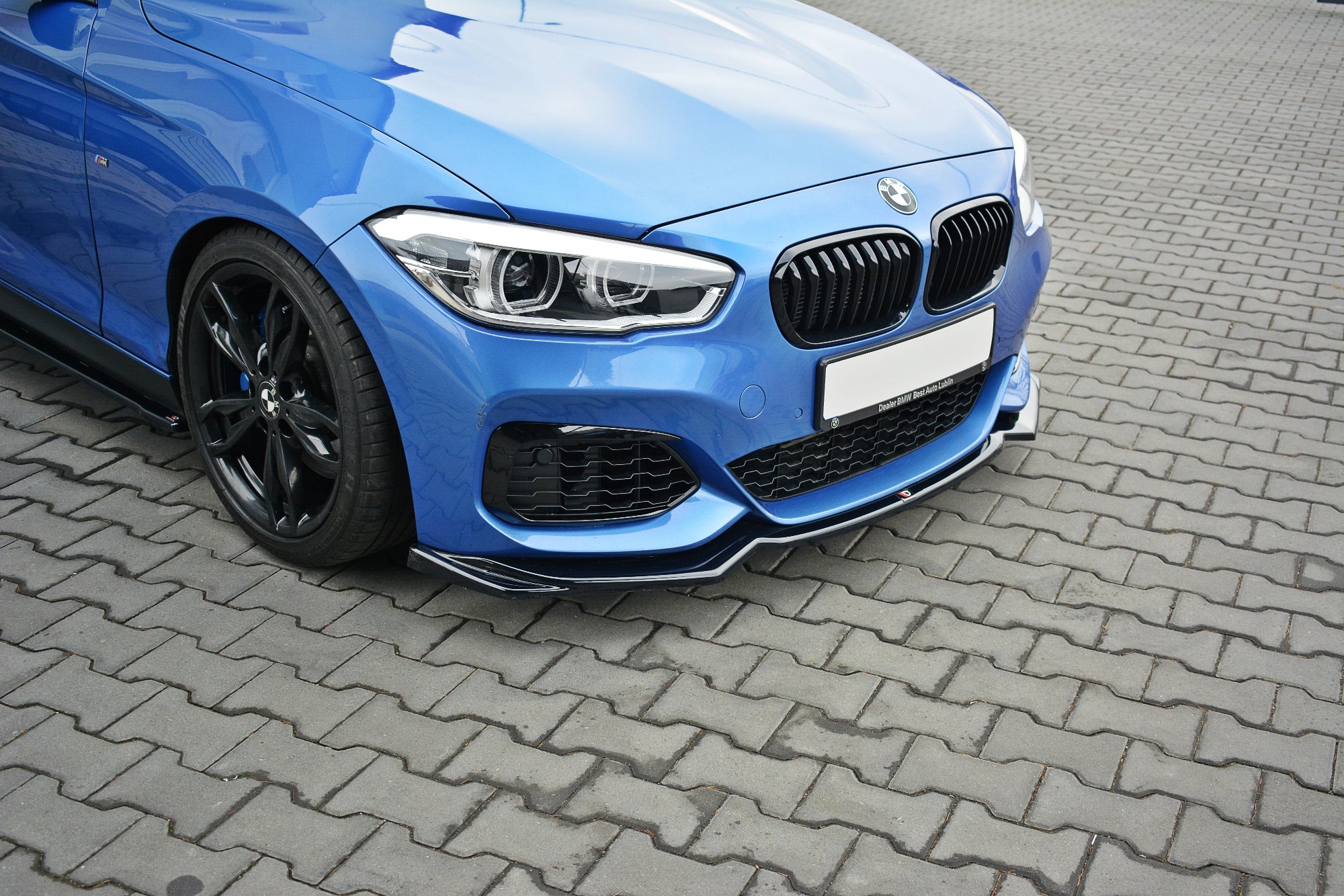 Maxton Design BMW 1M F20 (Facelift) Front Splitter Lip V2