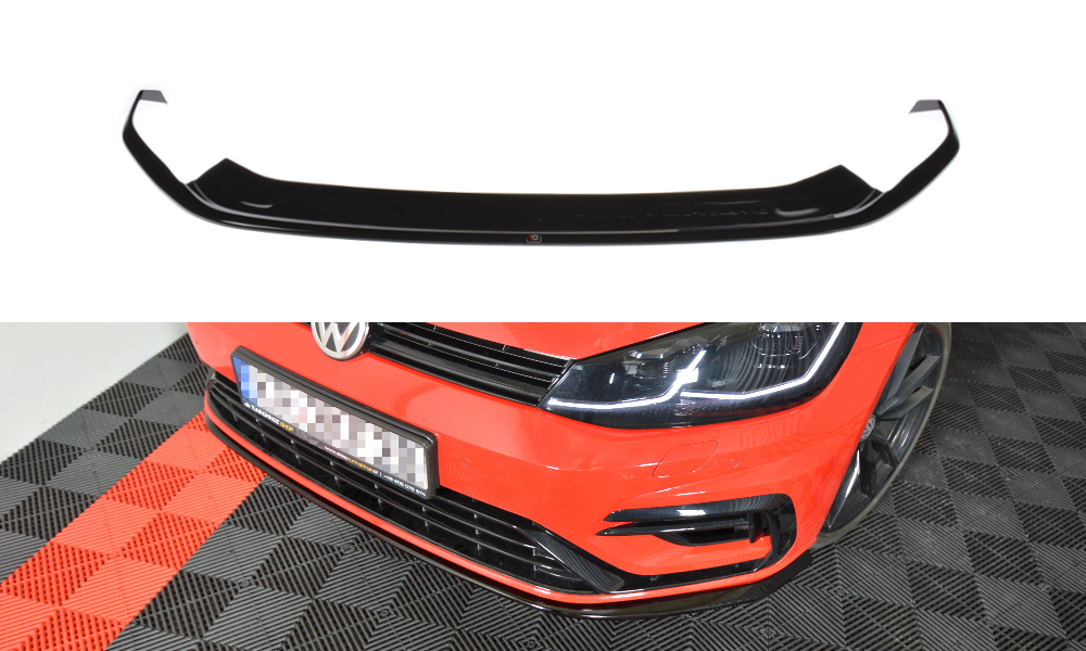 Maxton Design Front Lip VW Golf Mk7.5 R Ver7 (Facelift)