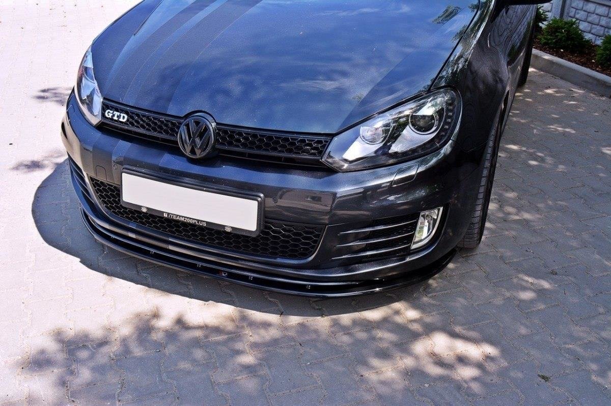Maxton Design Front Lip Ver.2 VW Golf Mk6 GTI