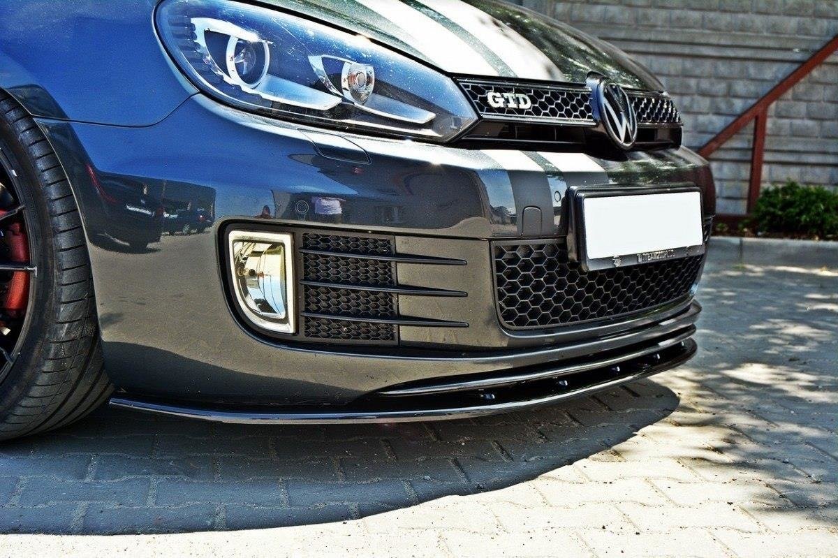 Maxton Design Front Lip Ver.2 VW Golf Mk6 GTI